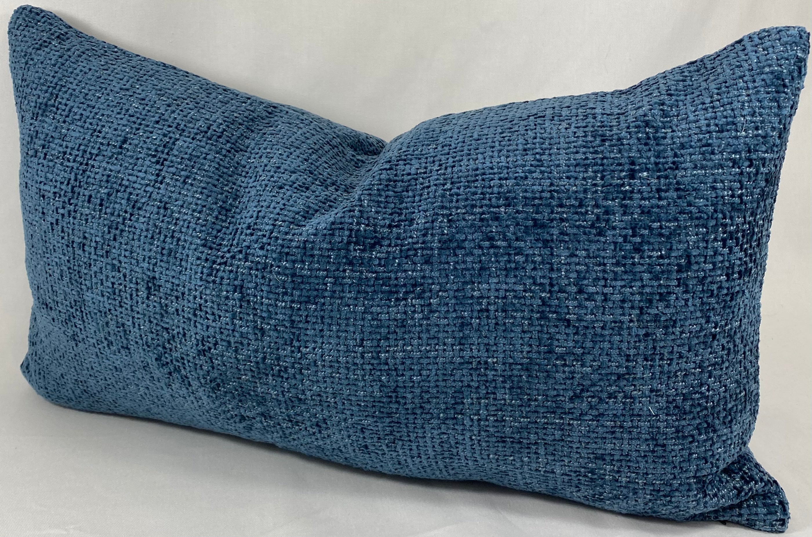 Luxury Lumbar Pillow – 24" × 14" – Norse Indigo