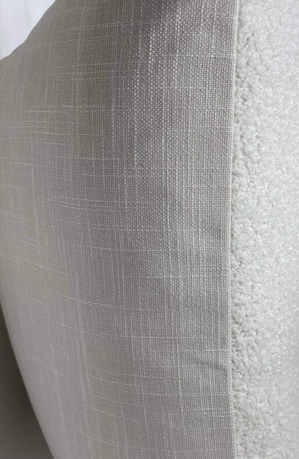 Luxury Pillow – 24" × 24" – Snuggle Ivory