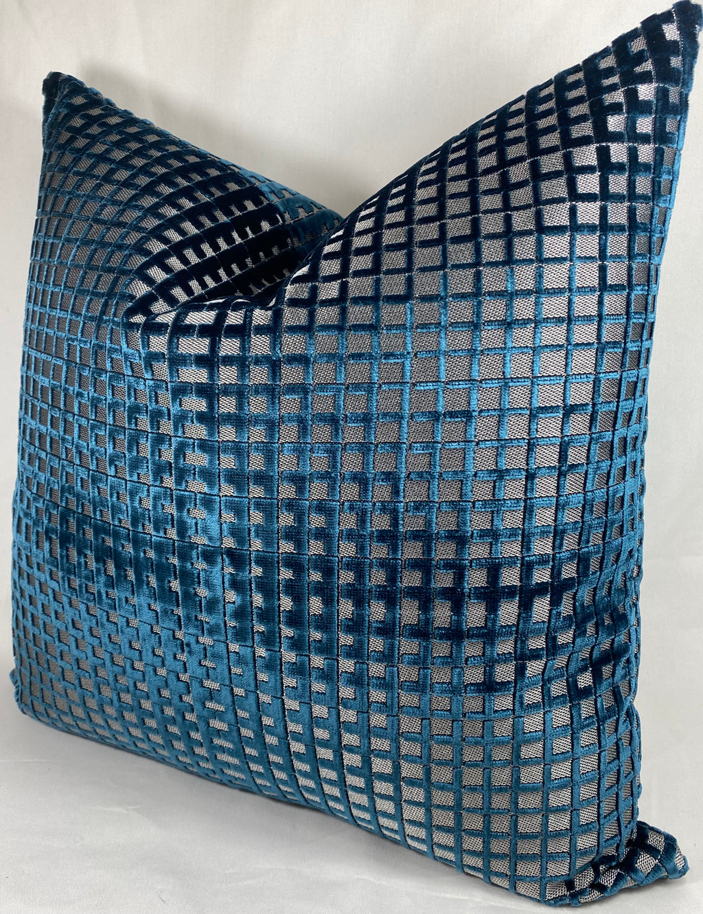 Luxury Pillow – 24" × 24" – Success Sapphire
