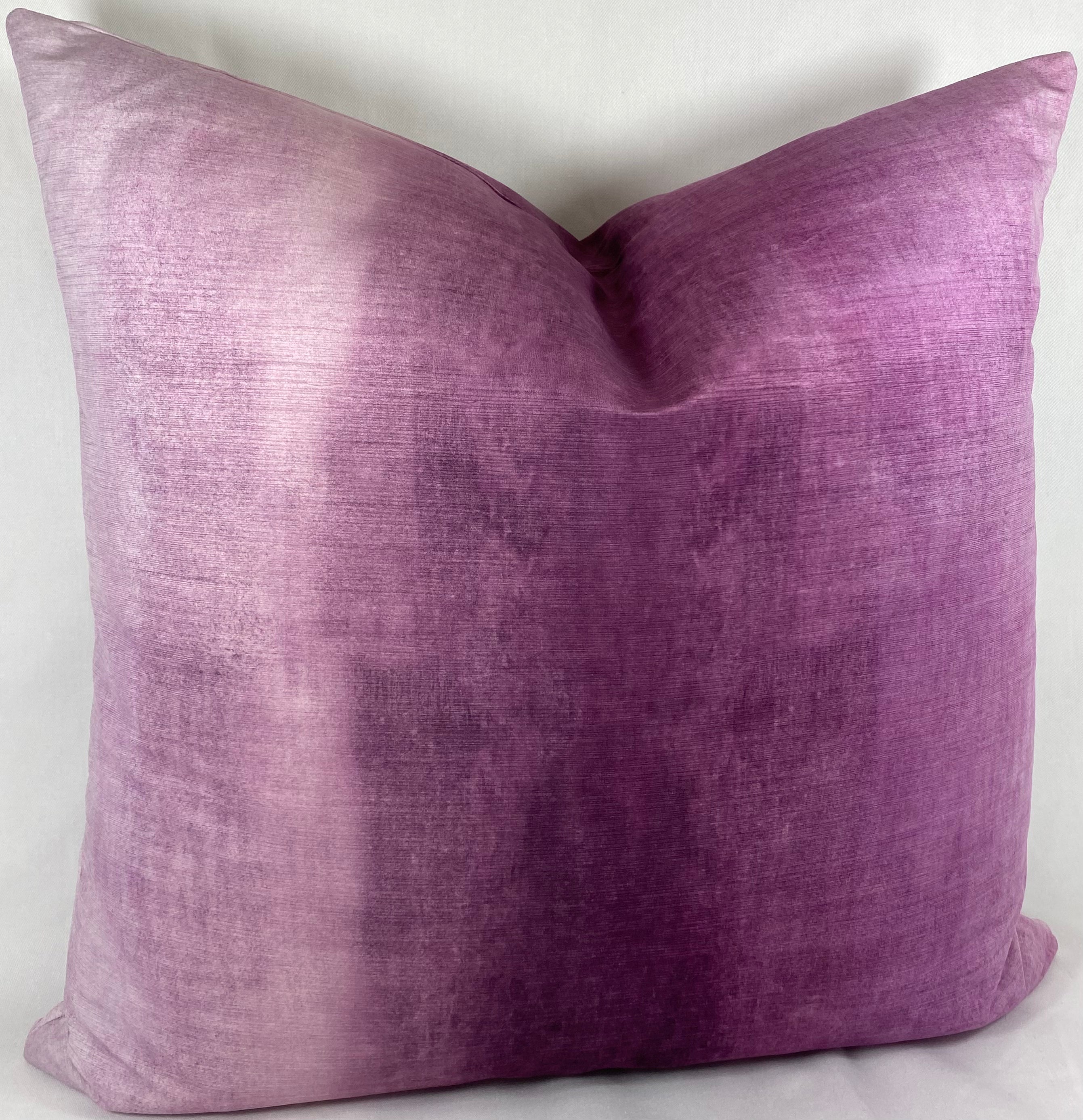 Luxury Pillow – 24" × 24" – Lennox Violet
