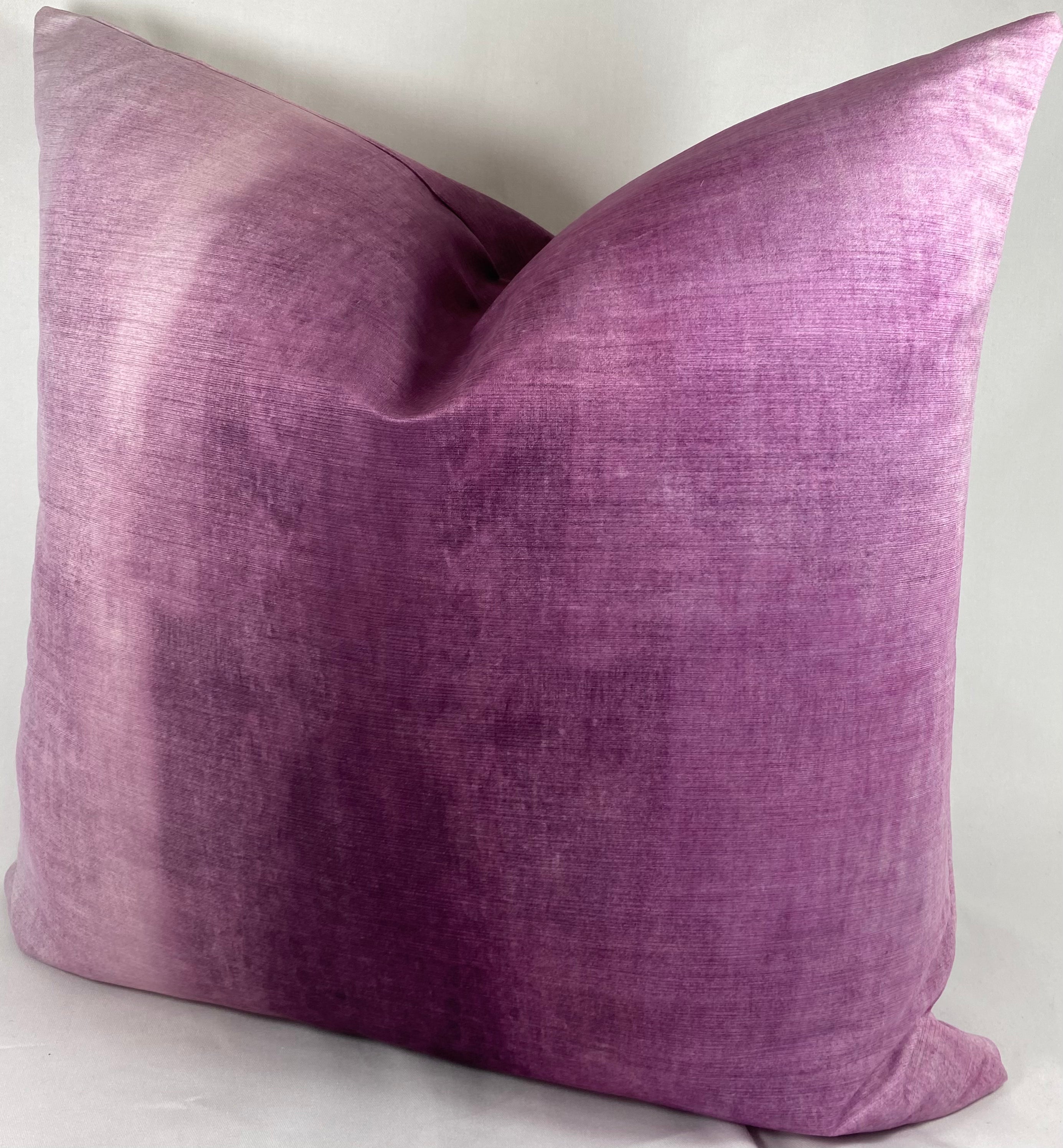 Luxury Pillow – 24" × 24" – Lennox Violet