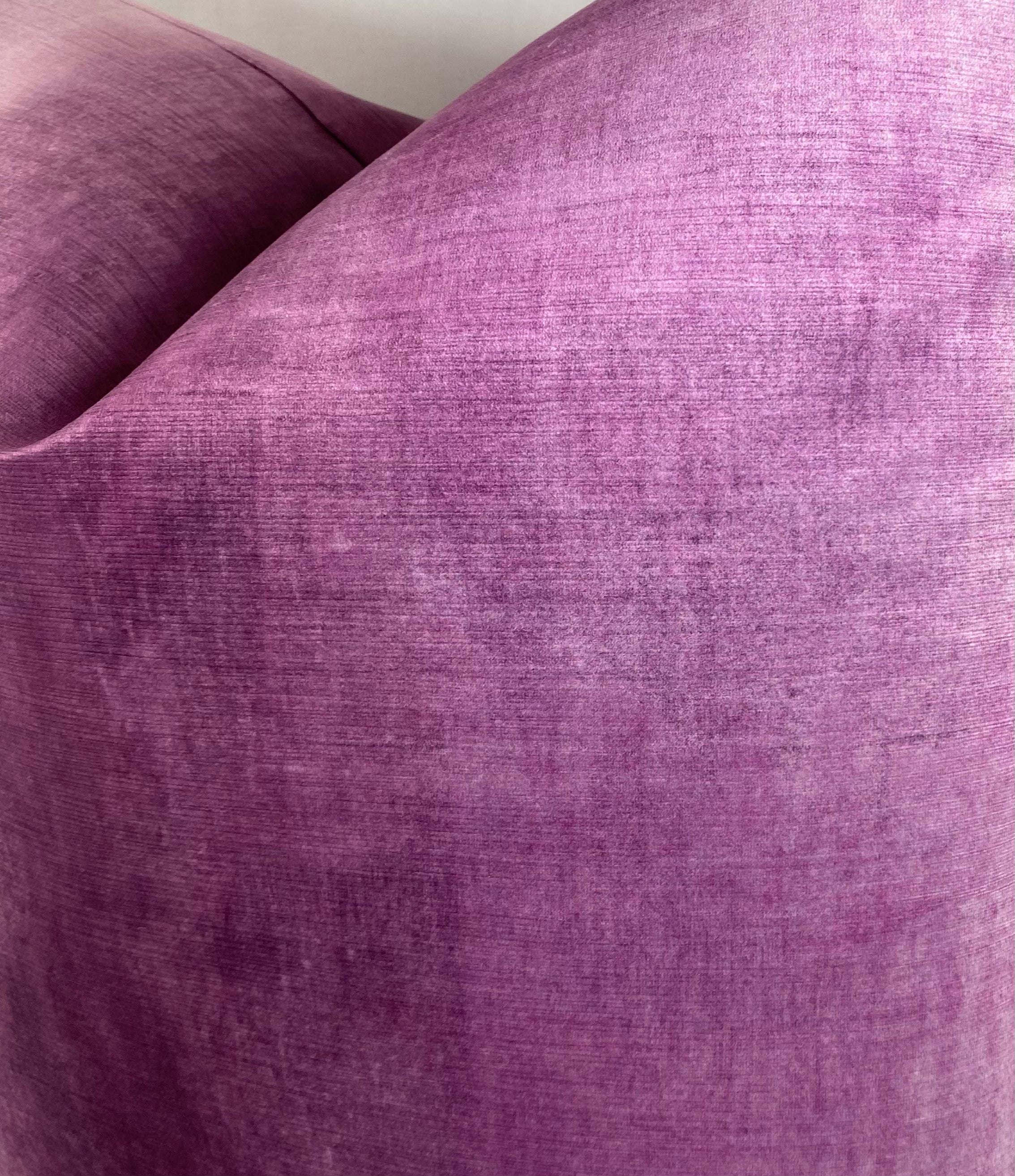 Luxury Pillow – 24" × 24" – Lennox Violet