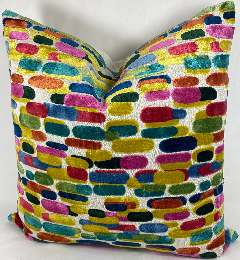 Luxury Pillow – 24" × 24" – Capsules Carnival