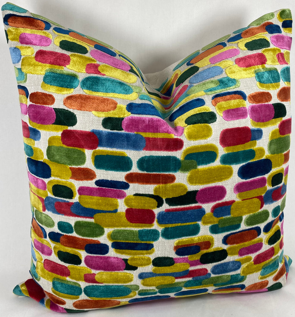 Luxury Pillow – 24" × 24" – Capsules Carnival