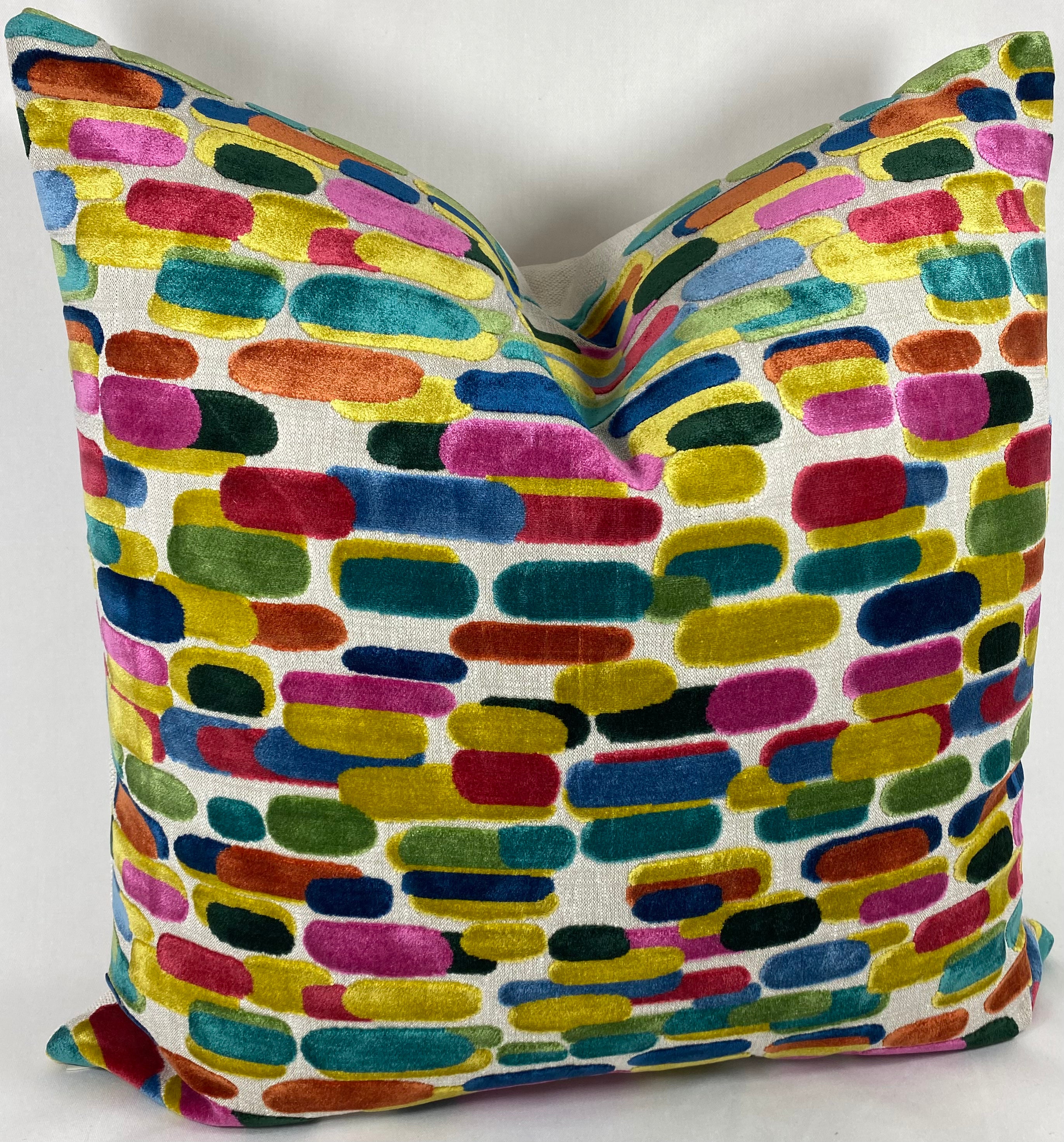 Luxury Pillow – 24" × 24" – Capsules Carnival