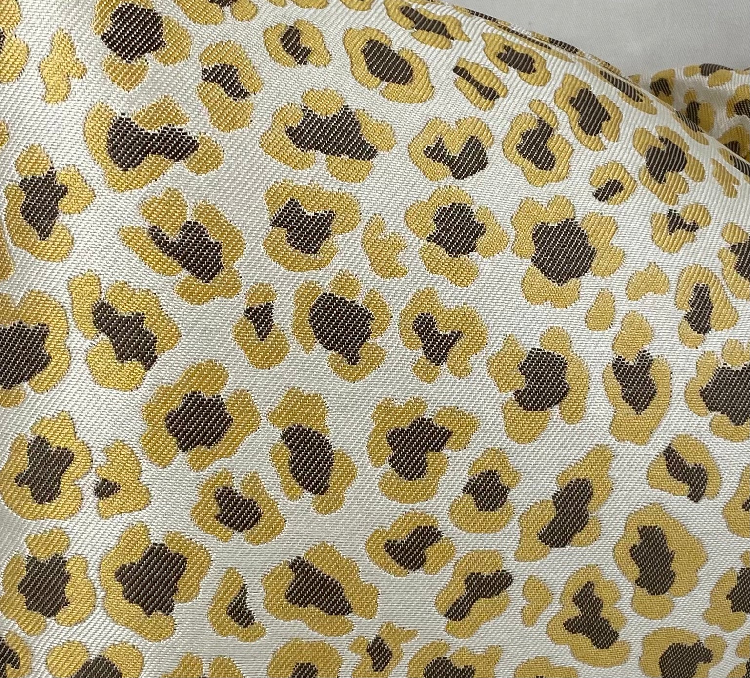 Luxury Lumbar Pillow – 24" × 14" – Angola Yellow