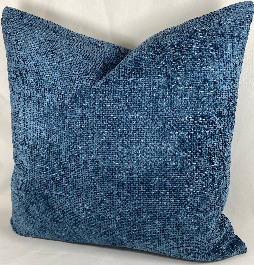 Luxury Pillow – 24" × 24" – Norse Indigo