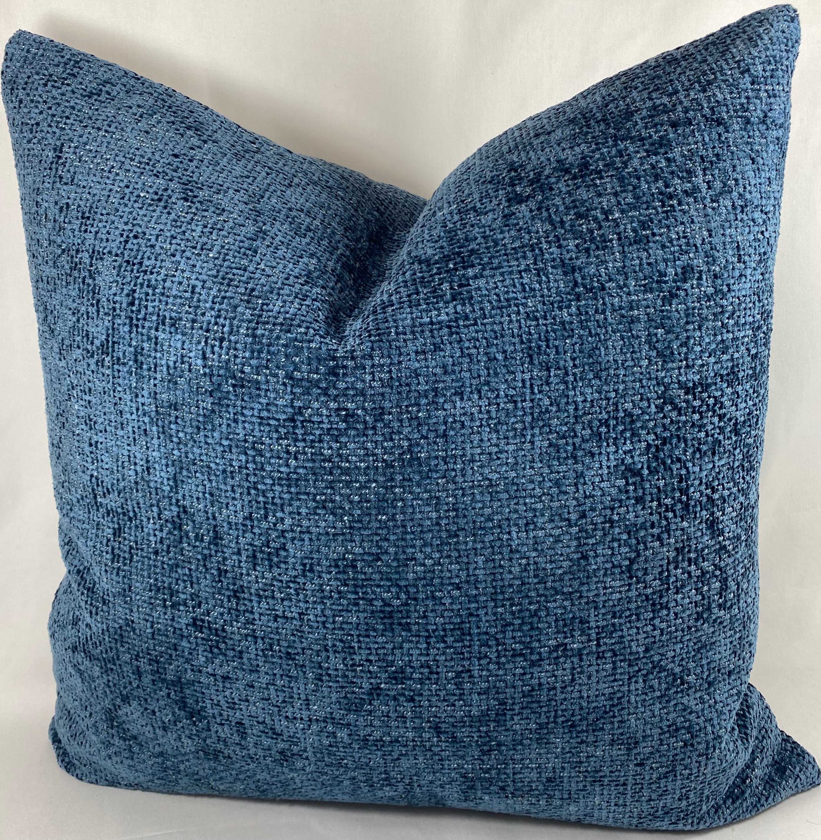 Luxury Pillow – 24" × 24" – Norse Indigo