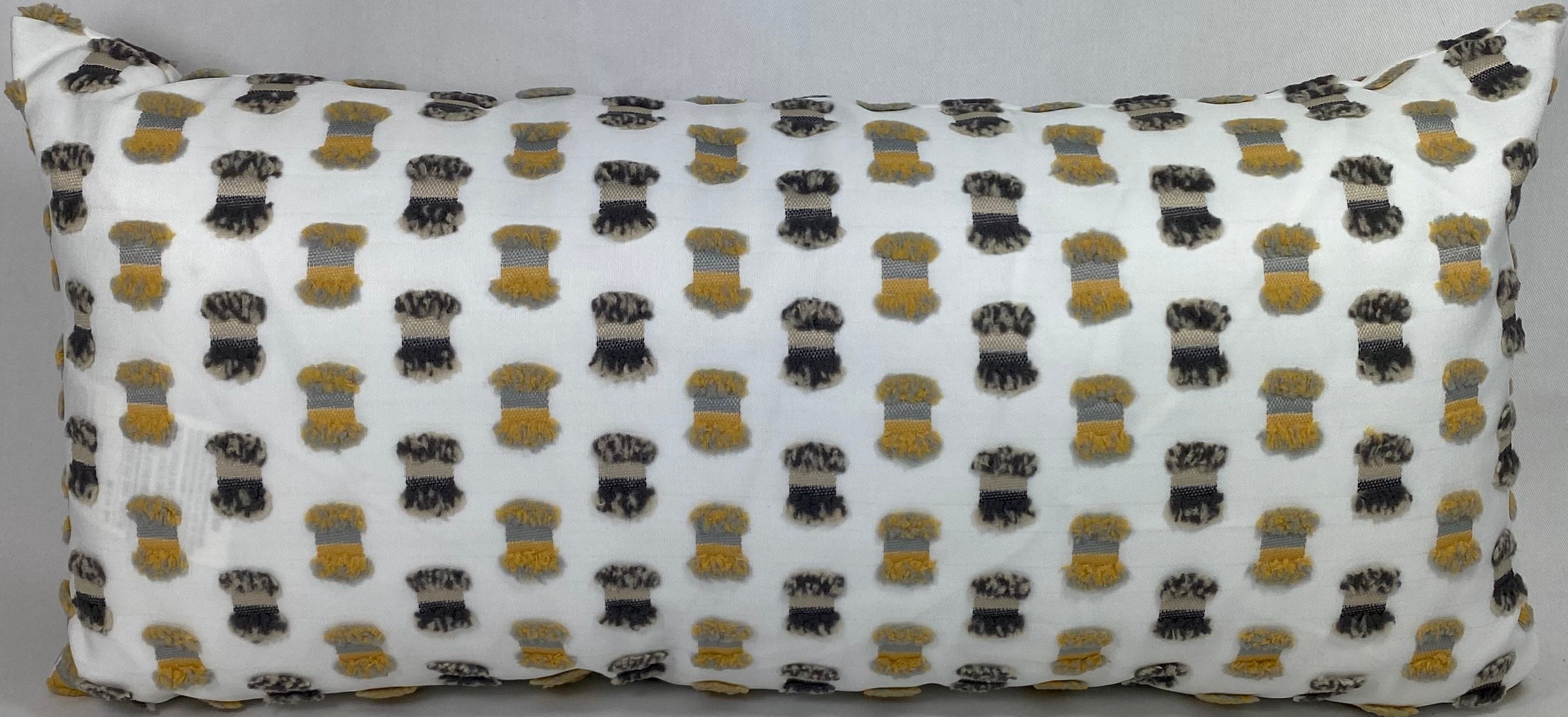 Luxury Outdoor Lumbar Pillow – 22" × 12" – Fifi Sunray