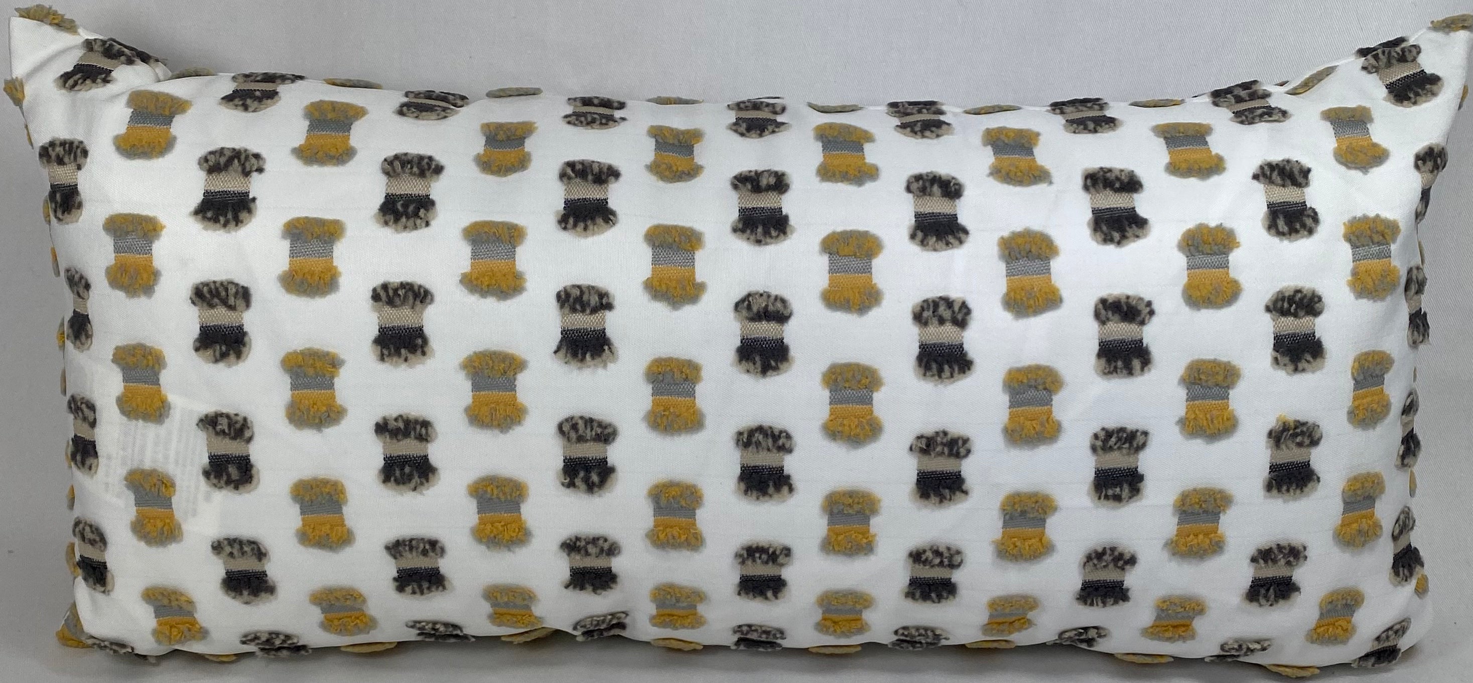 Luxury Outdoor Lumbar Pillow – 22" × 12" – Fifi Sunray