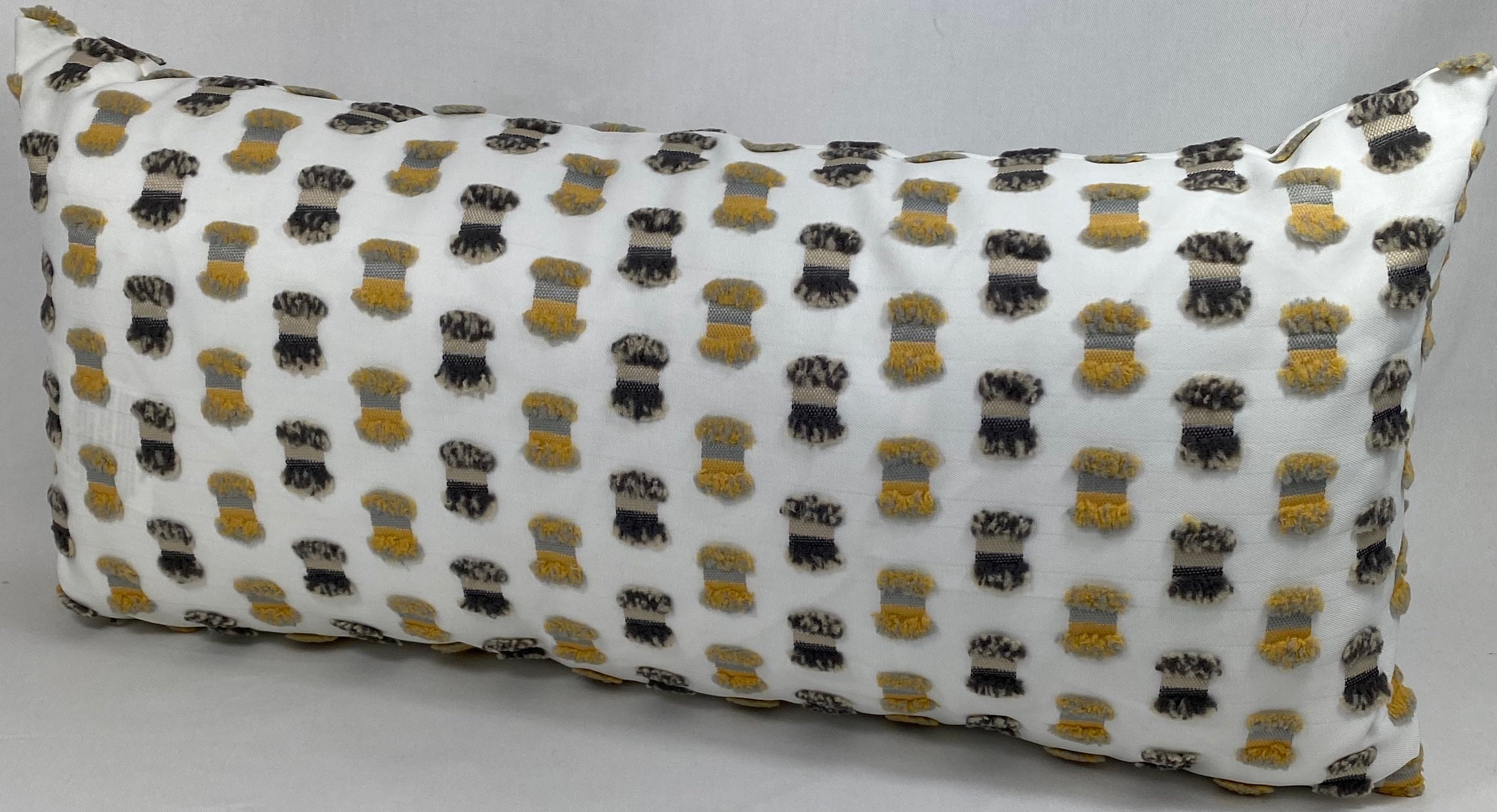 Luxury Outdoor Lumbar Pillow – 22" × 12" – Fifi Sunray