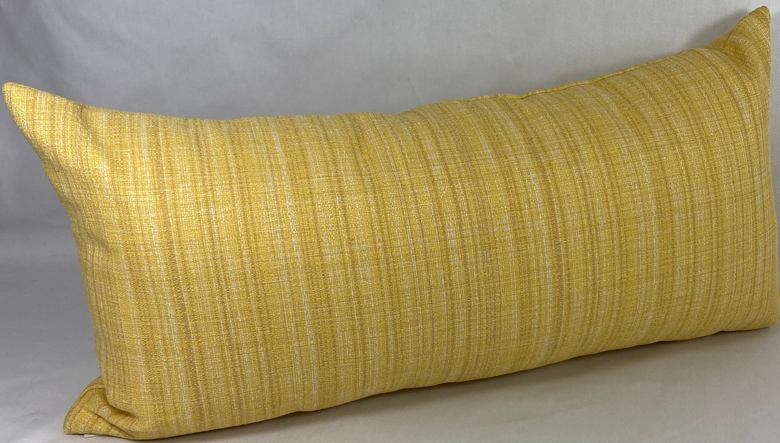 Luxury Outdoor Lumbar Pillow – 22" × 12" – Fiddledidee Gold