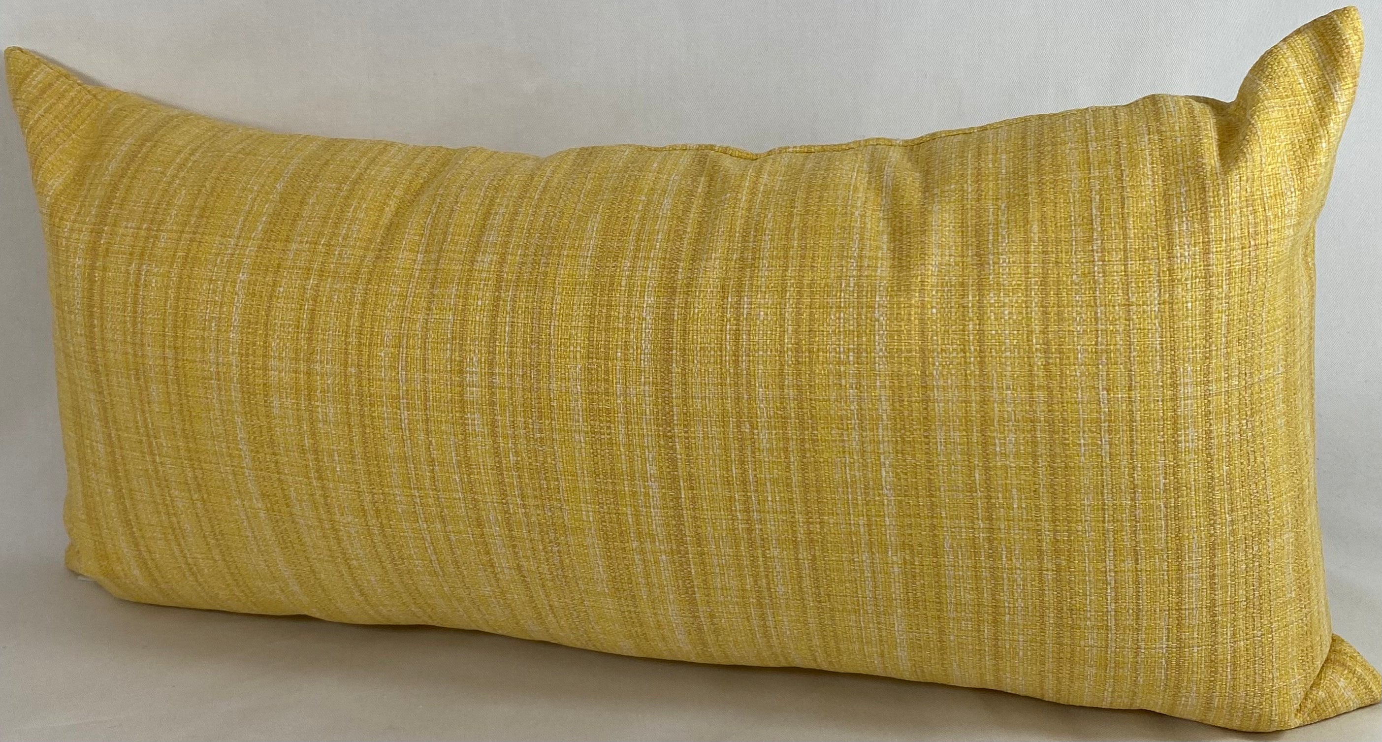 Luxury Outdoor Lumbar Pillow – 22" × 12" – Fiddledidee Gold