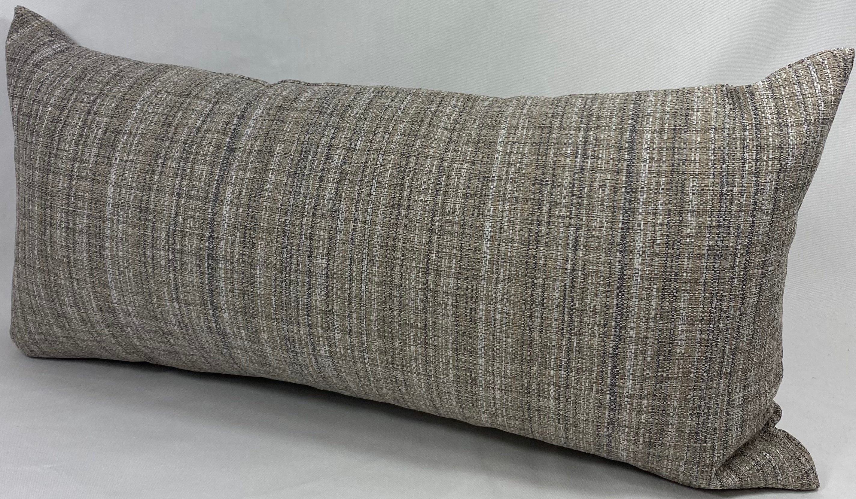 Luxury Outdoor Lumbar Pillow – 22" × 12" – Fiddledidee Linen