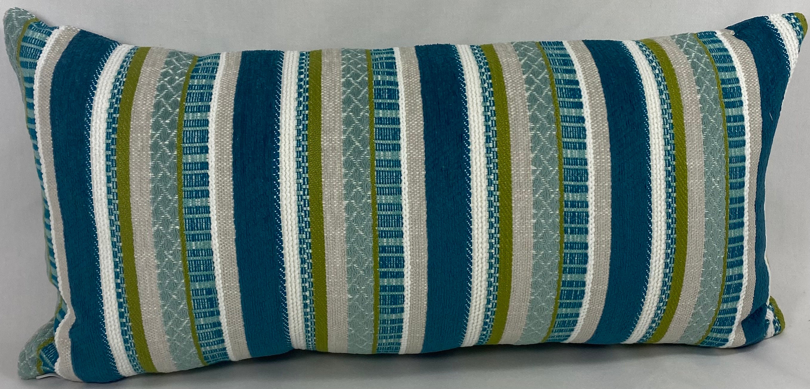 Luxury Outdoor Lumbar Pillow – 22" × 12" – Oriana Tahiti