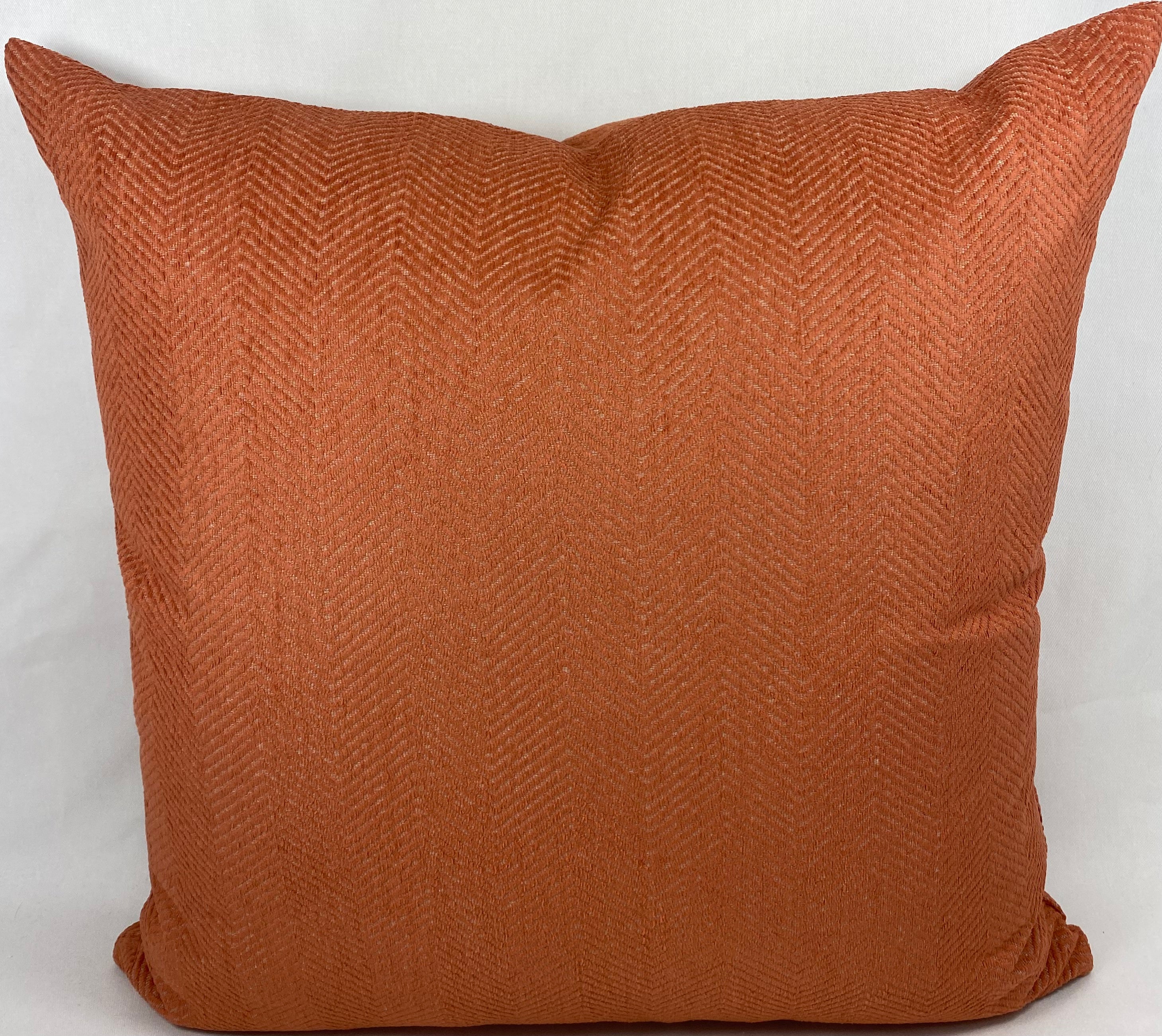 Luxury Outdoor Pillow – 22" × 22" – Justify Adobe
