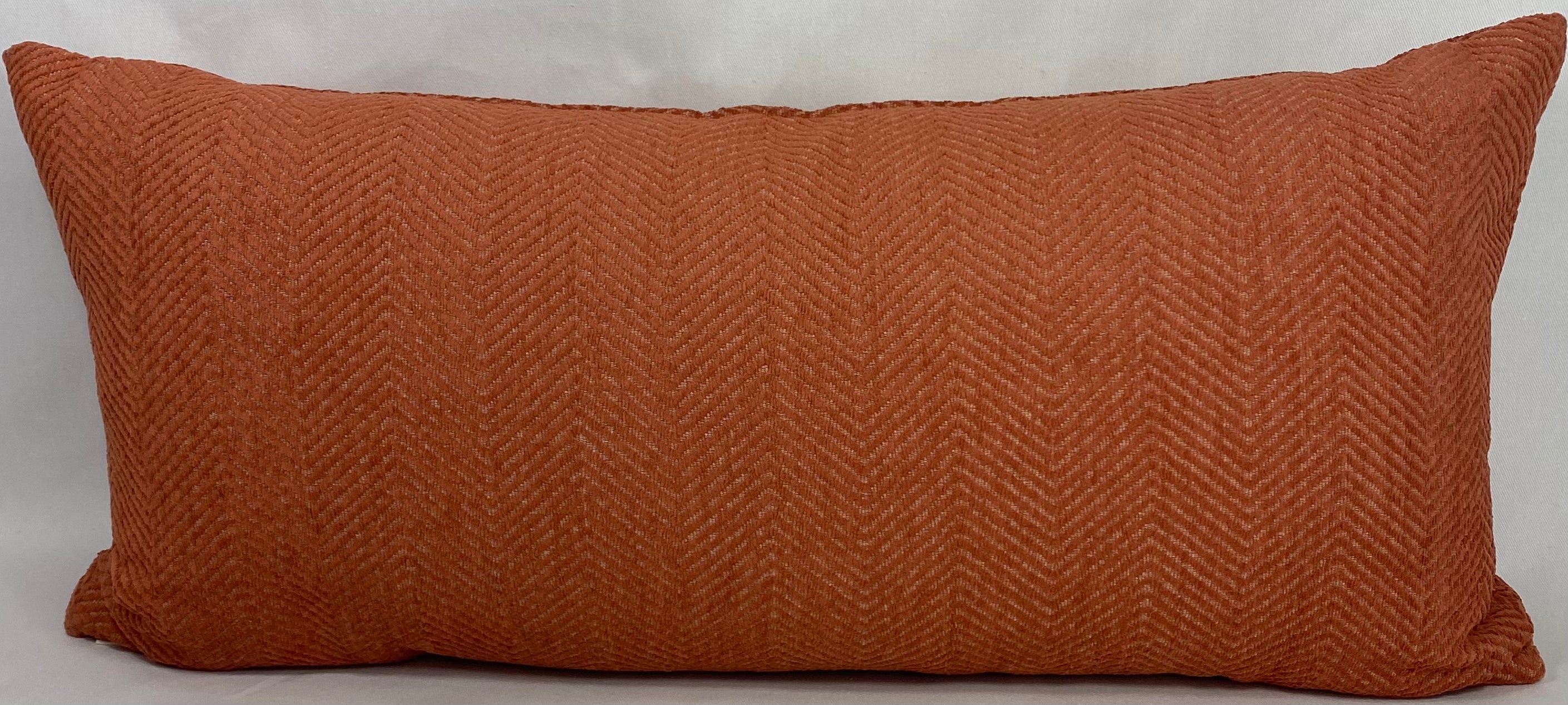 Luxury Outdoor Lumbar Pillow – 22" × 12" – Justify Adobe