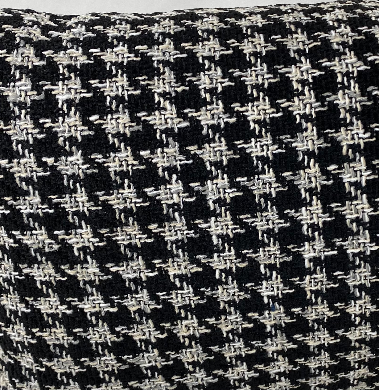 Luxury Outdoor Pillow – 22" × 12" – Maxim Black