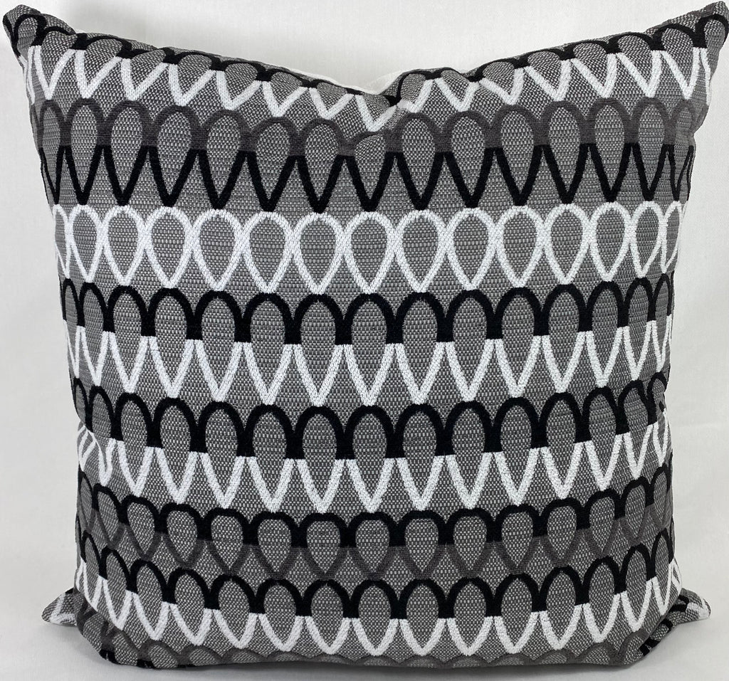 Luxury Outdoor Pillow – 22" × 22" – Lozenge