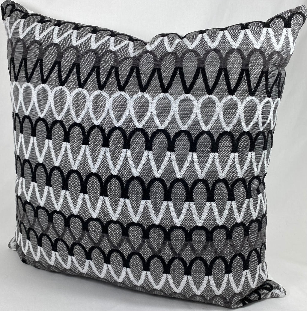 Luxury Outdoor Pillow – 22" × 22" – Lozenge