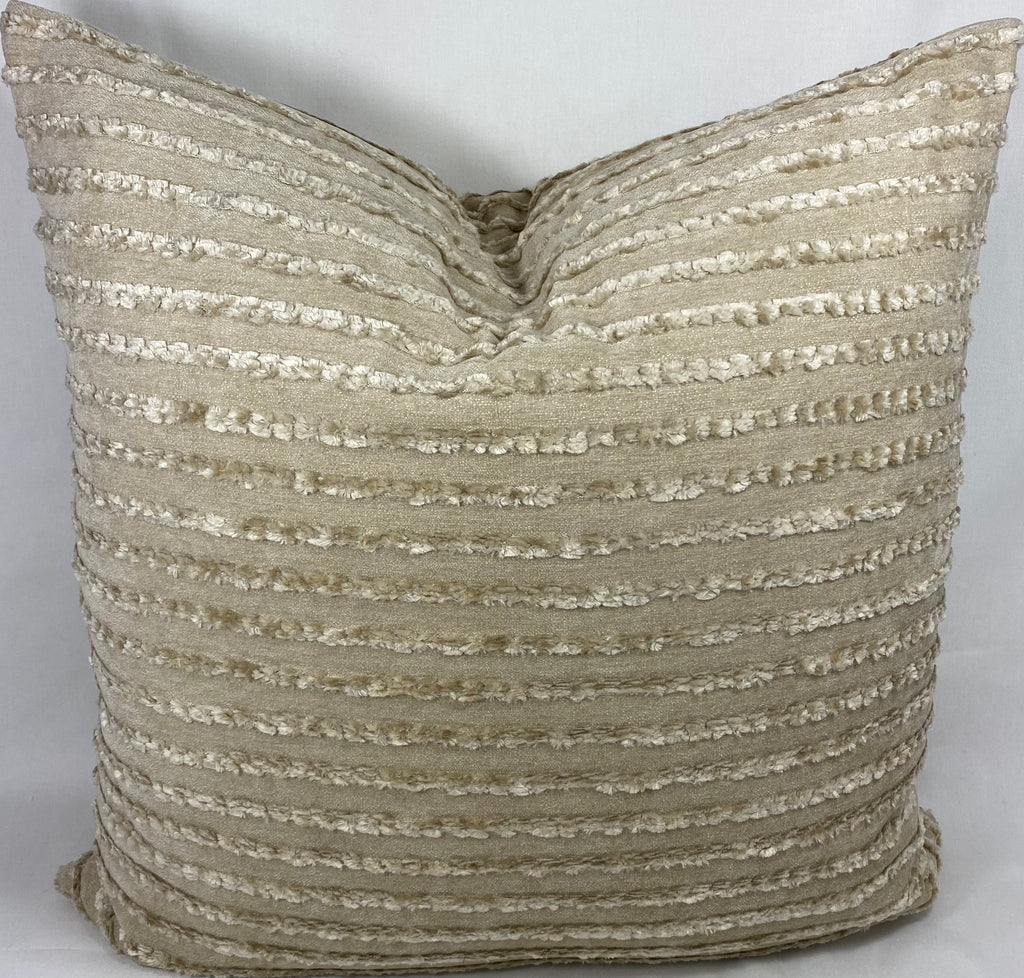 Luxury Pillow – 24" × 24" – Keaton Latte