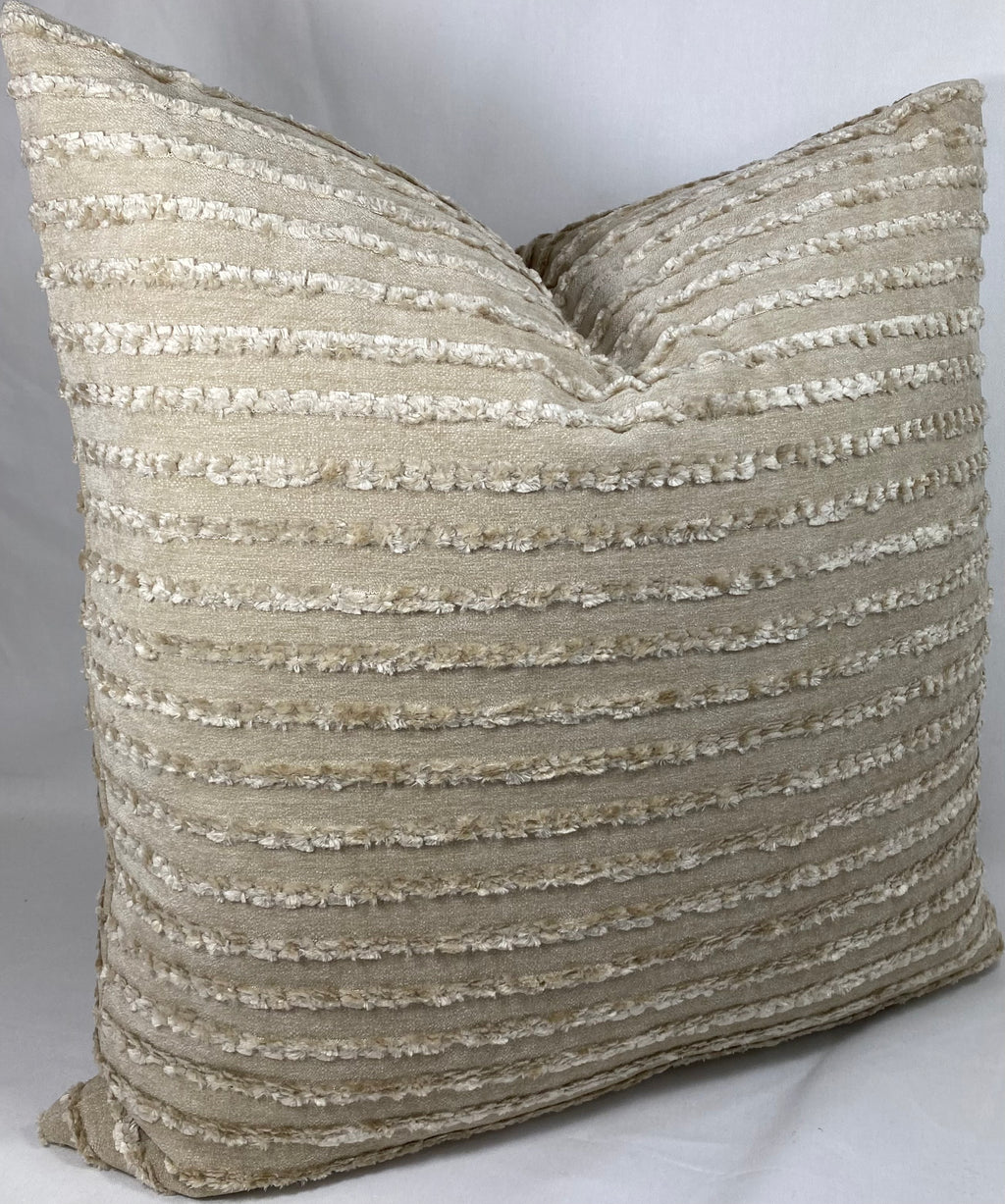 Luxury Pillow – 24" × 24" – Keaton Latte