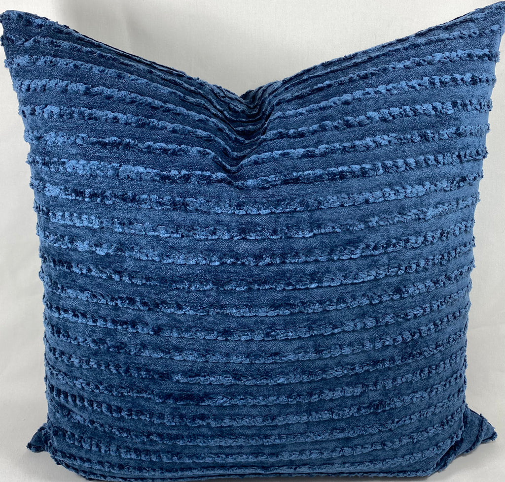 Luxury Pillow – 24" × 24" – Keaton Indigo