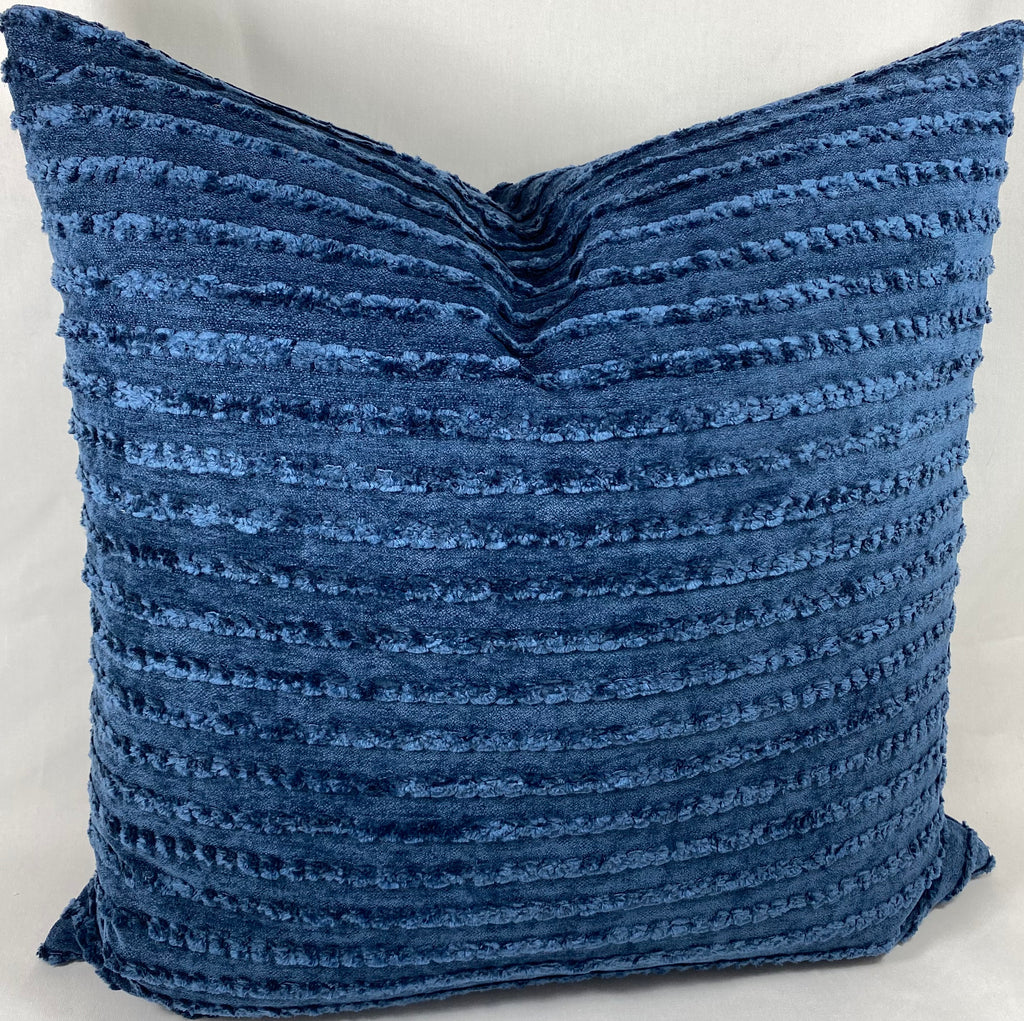Luxury Pillow – 24" × 24" – Keaton Indigo