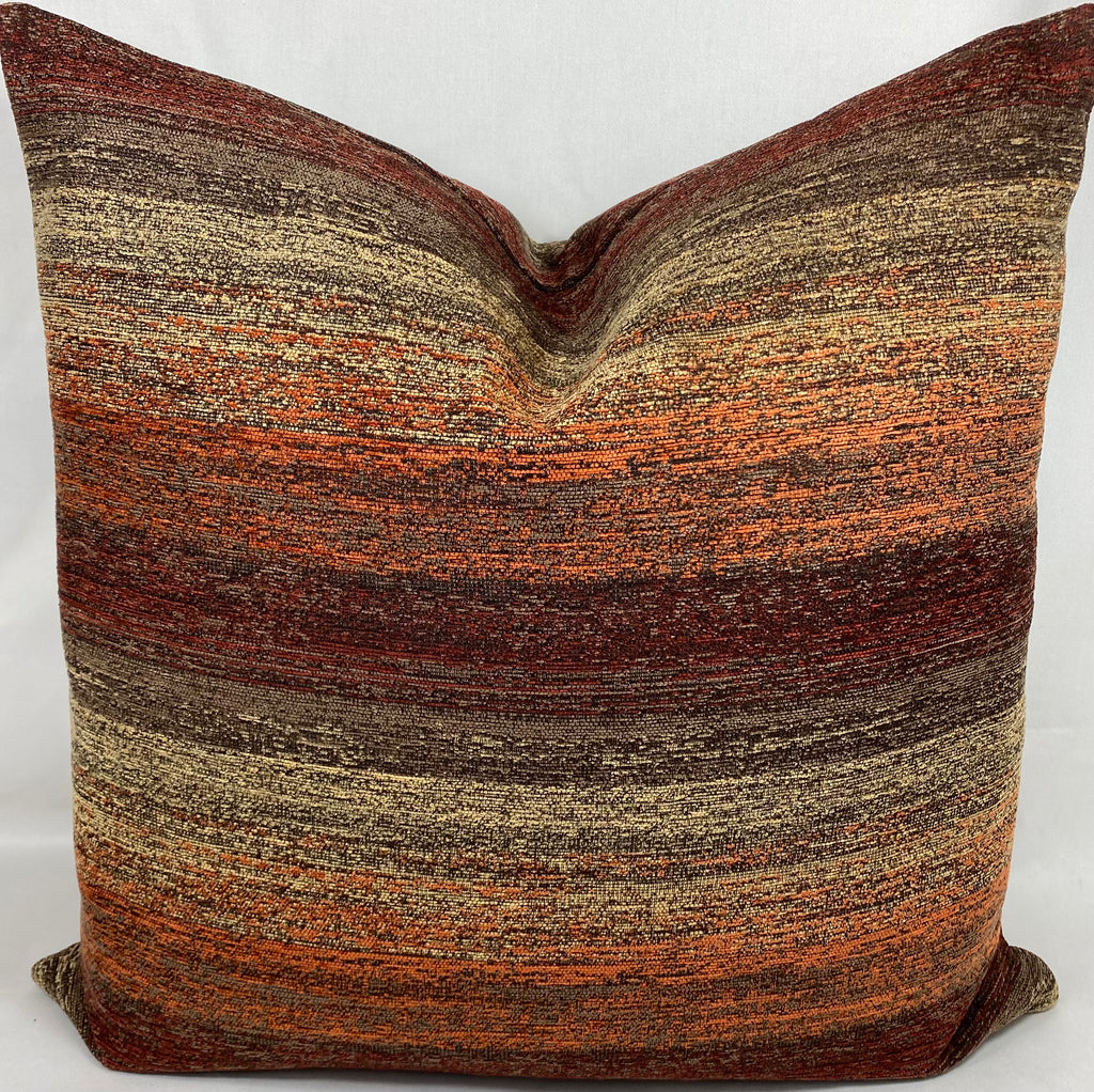 Luxury Pillow – 24" × 24" – Landscape Spice