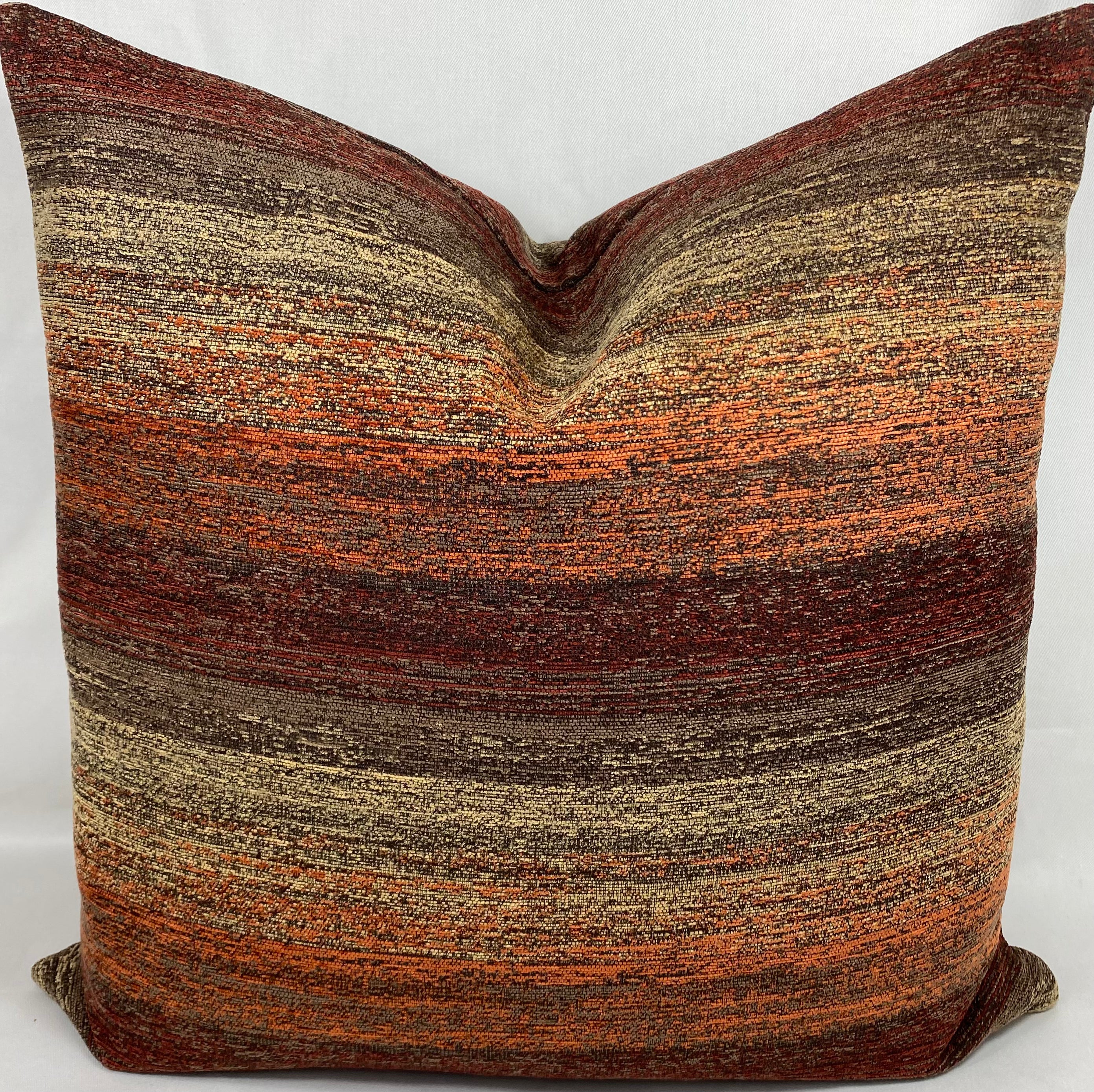 Luxury Pillow – 24" × 24" – Landscape Spice
