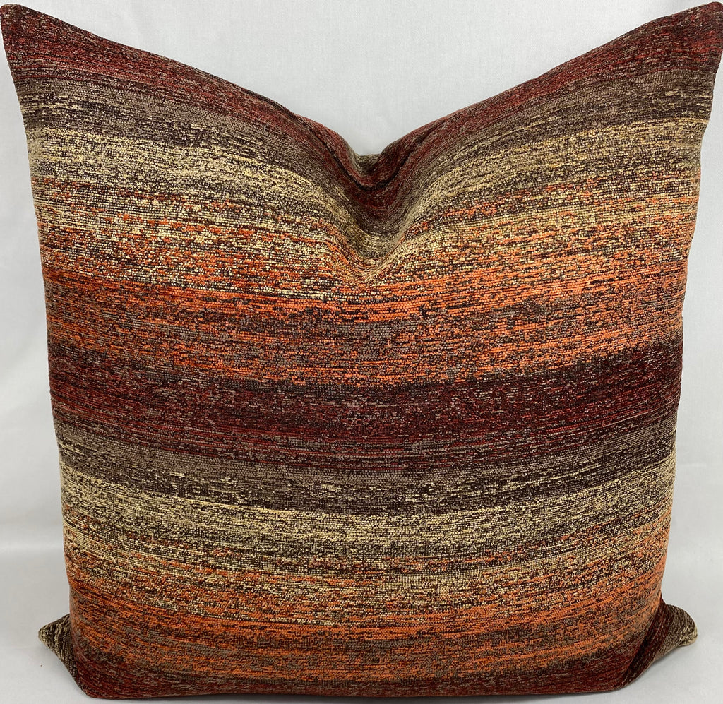 Luxury Pillow – 24" × 24" – Landscape Spice