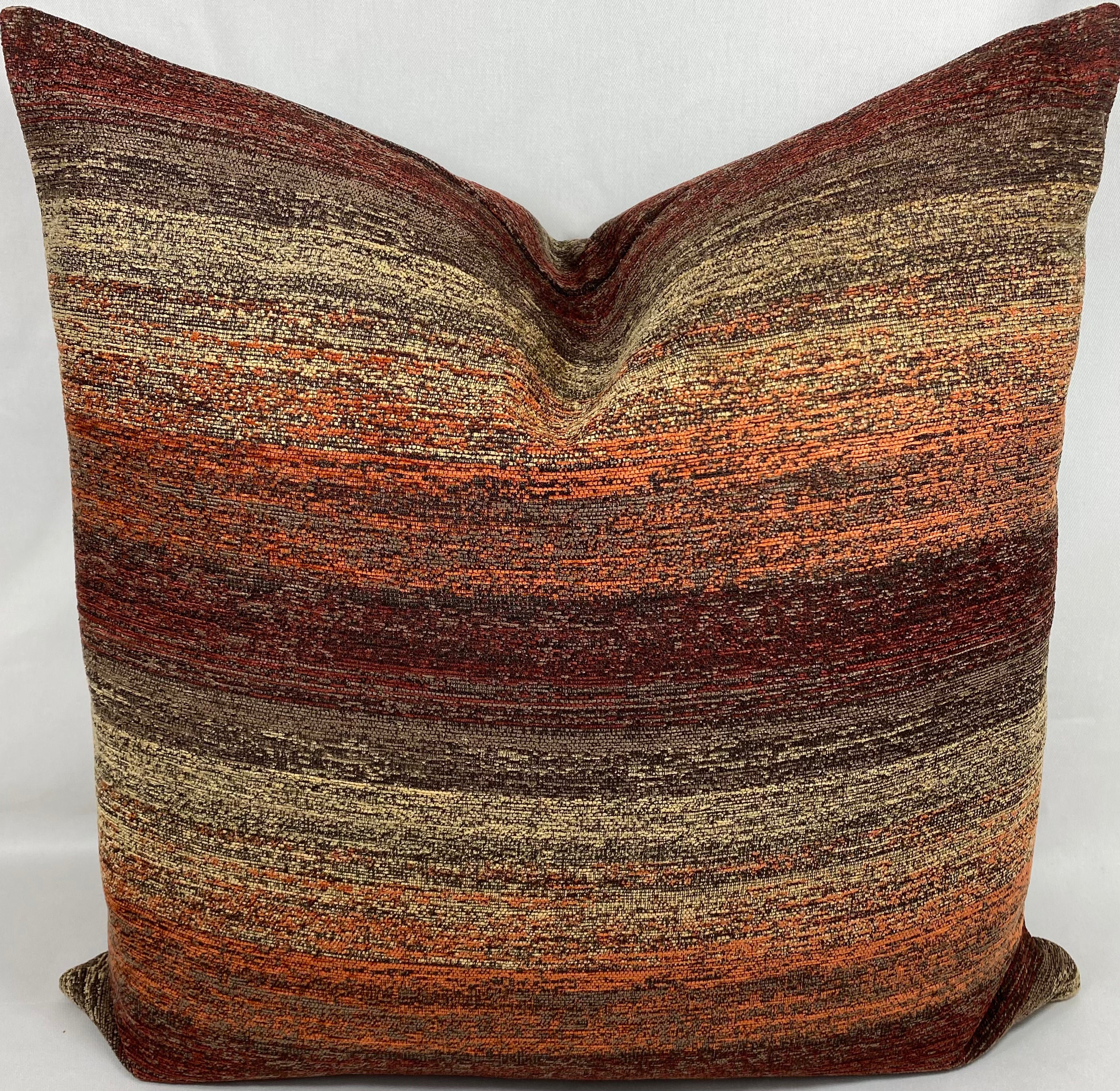 Luxury Pillow – 24" × 24" – Landscape Spice