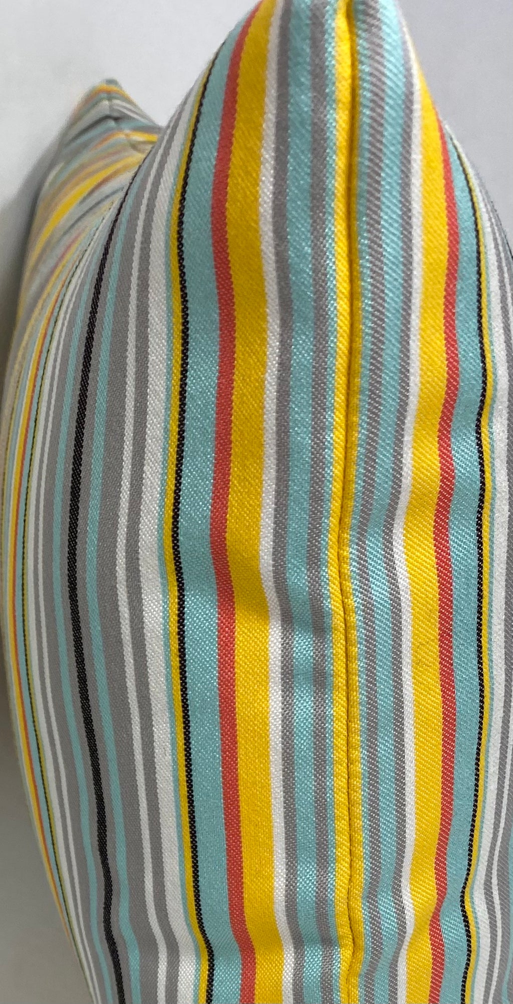 Luxury Outdoor Lumbar Pillow – 22" × 12" – Summer Party