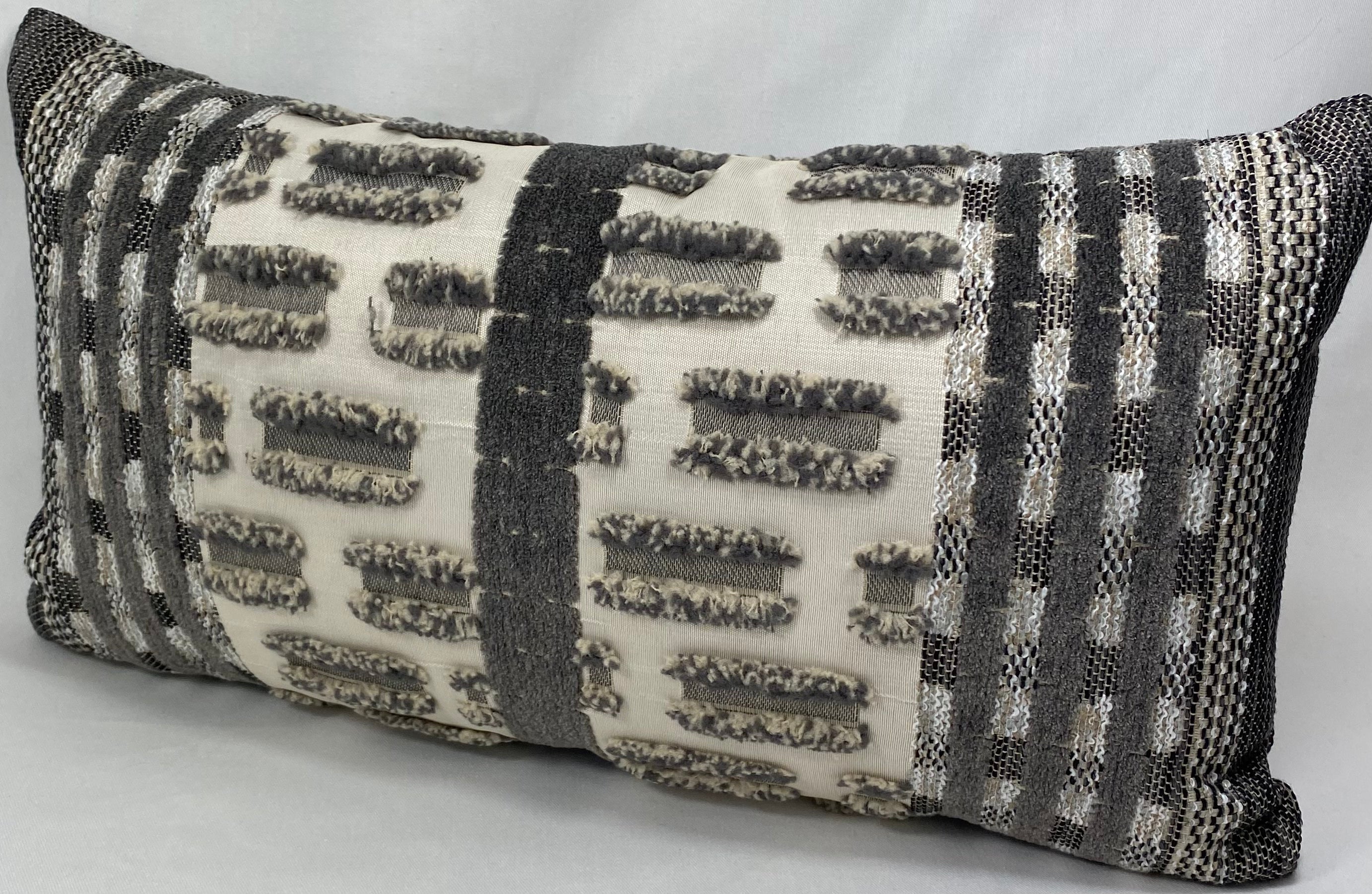 Luxury Outdoor Lumbar Pillow – 22" × 12" – Tanza