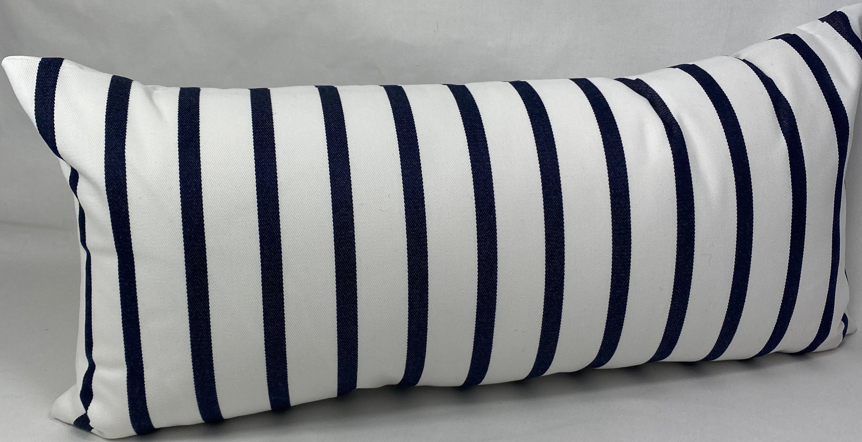 Luxury Outdoor Lumbar Pillow – 22" × 12" – Lido