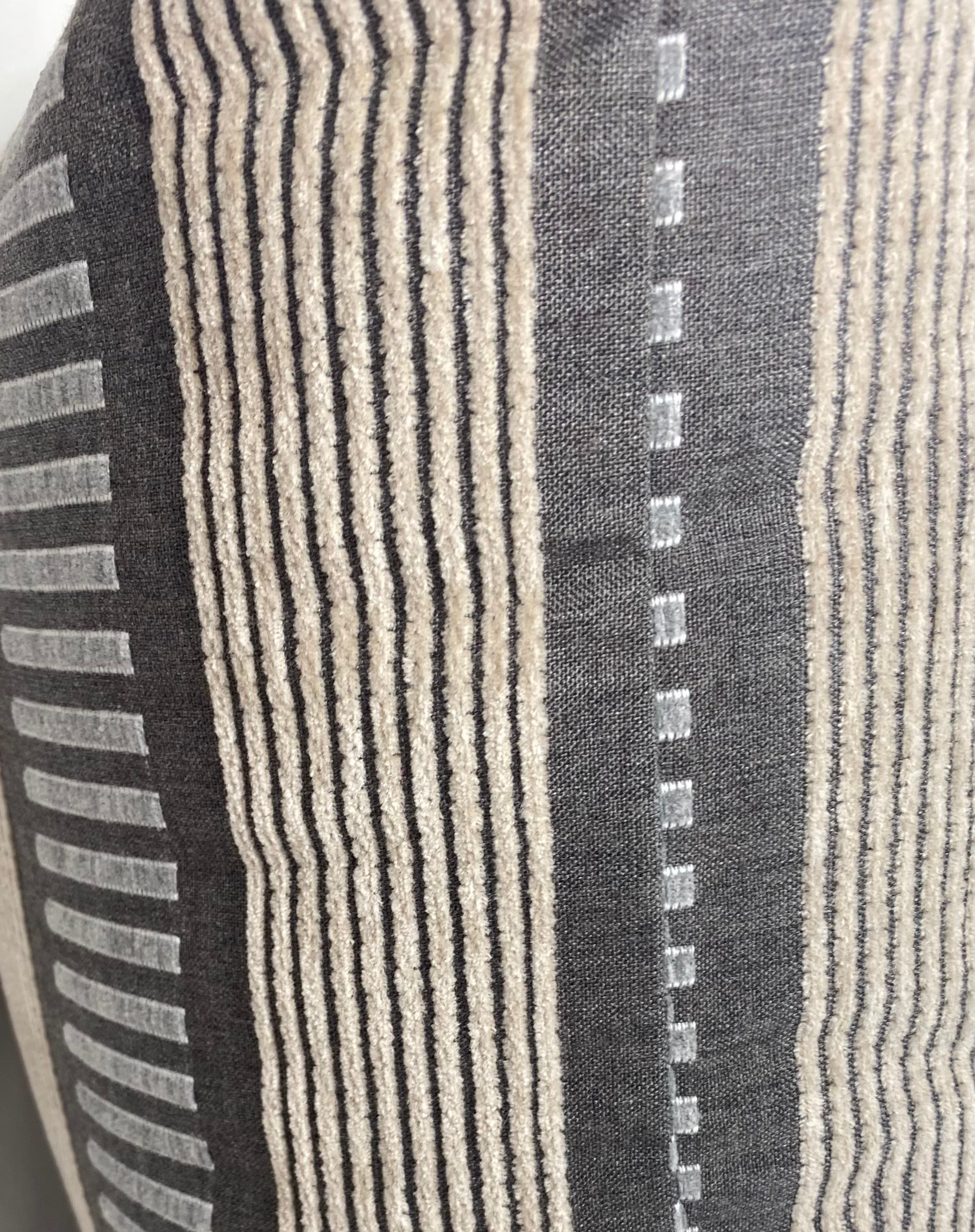 Luxury Outdoor Pillow – 22" × 22" – Sideline Stone
