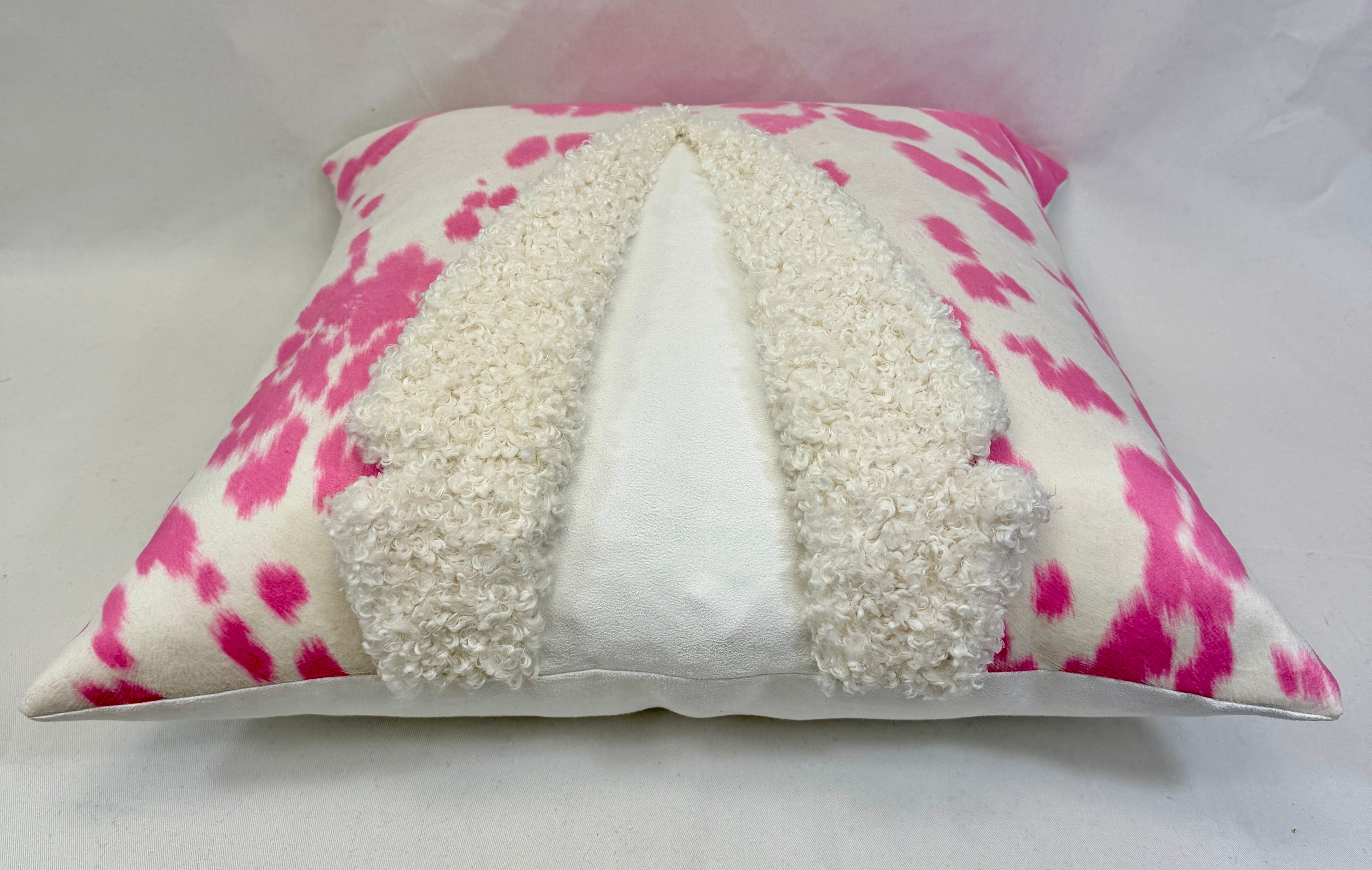 Pink Cowgirl #2 Tailored Pillow