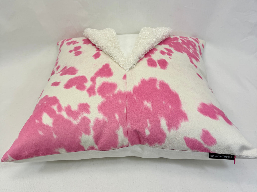 Pink Cowgirl #2 Tailored Pillow