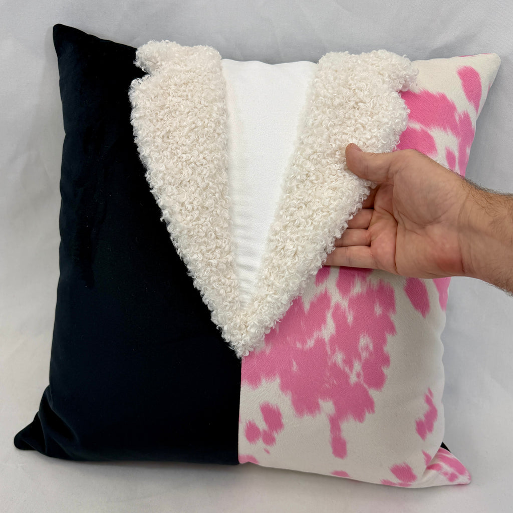 Pink Cowgirl #3 Tailored Pillow