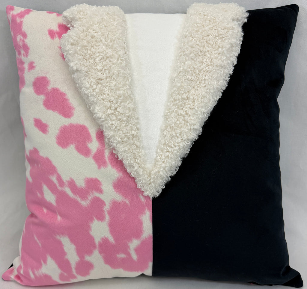 Pink Cowgirl #4 Tailored Pillow