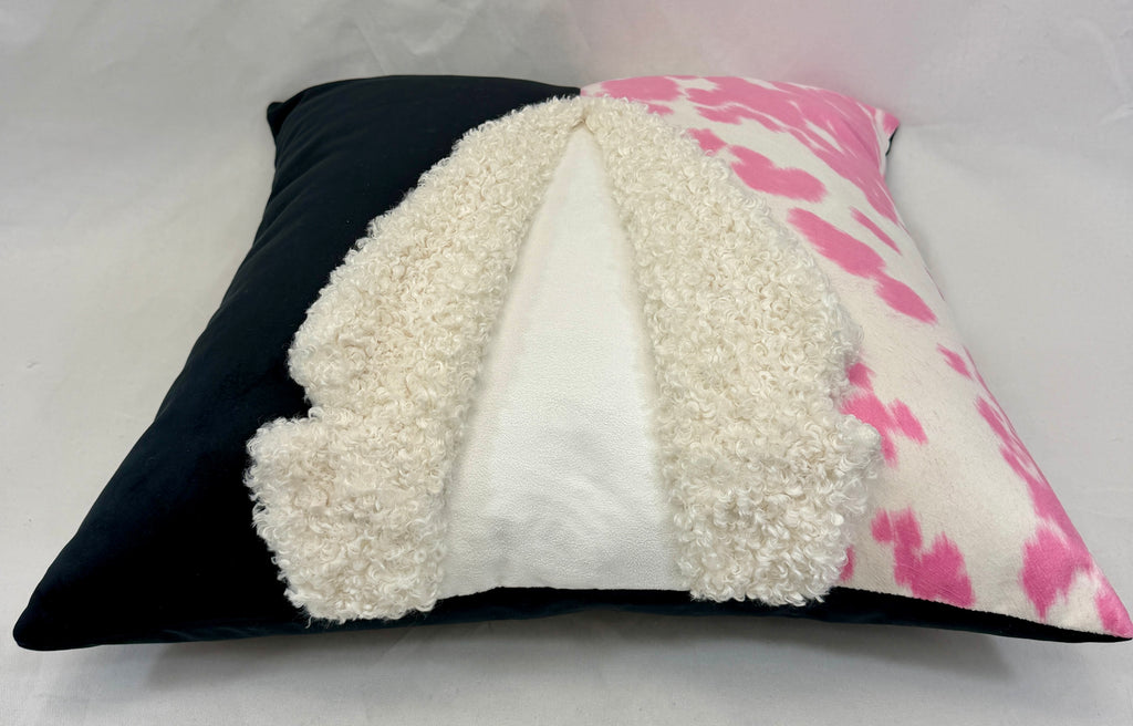 Pink Cowgirl #4 Tailored Pillow