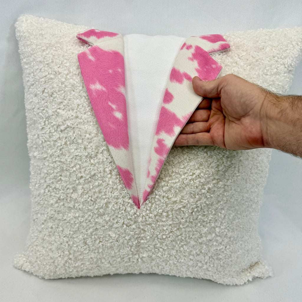 Pink Cowgirl #1 Tailored Pillow
