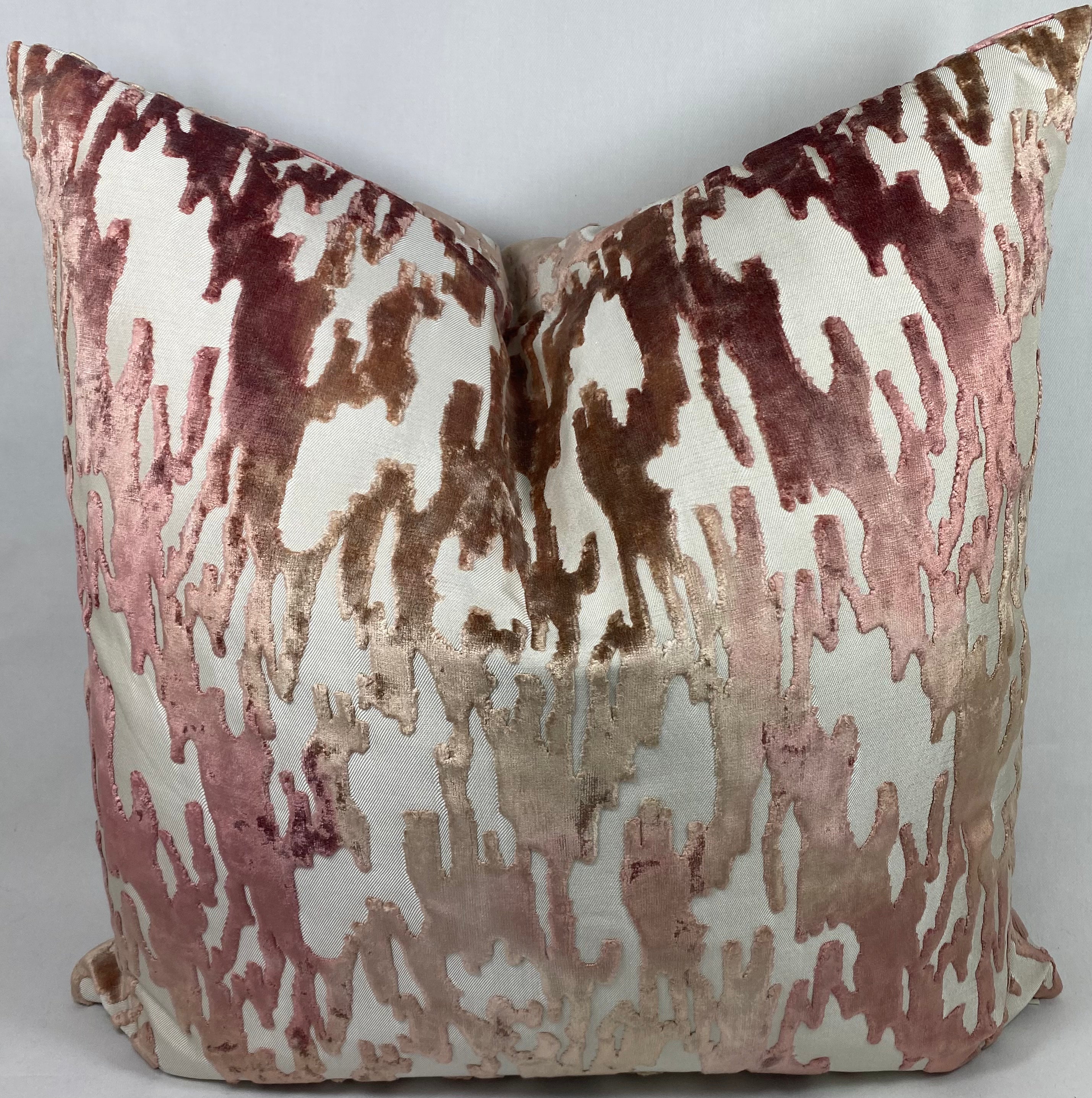 Luxury Pillow – 24" × 24" – Jervis Blush