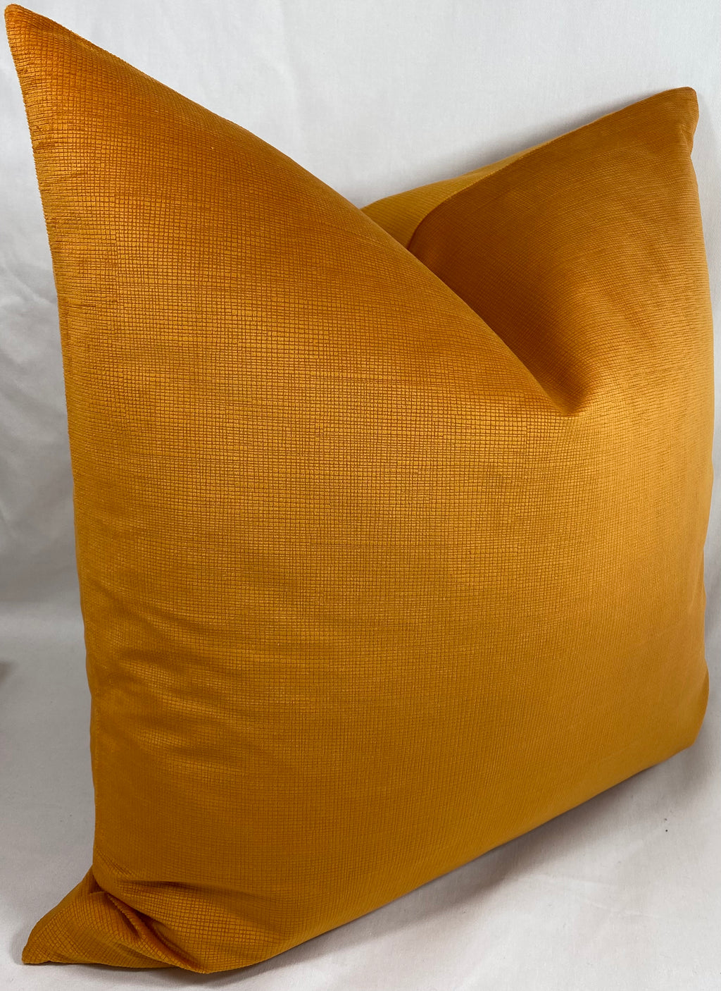 Luxury Pillow – 24" × 24" – Naval Orange