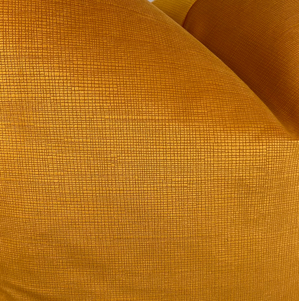 Luxury Pillow – 24" × 24" – Naval Orange