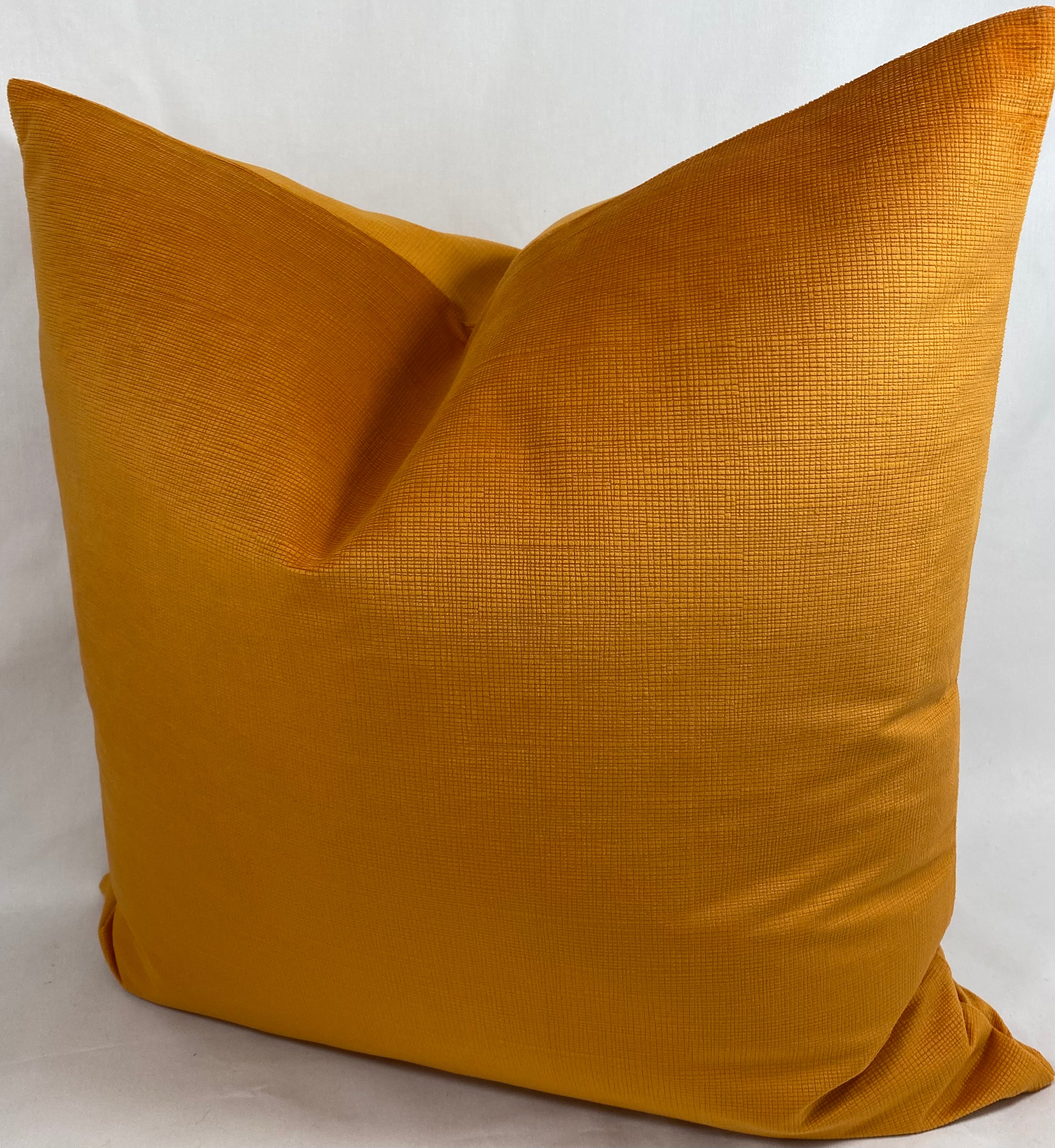 Luxury Pillow – 24" × 24" – Naval Orange