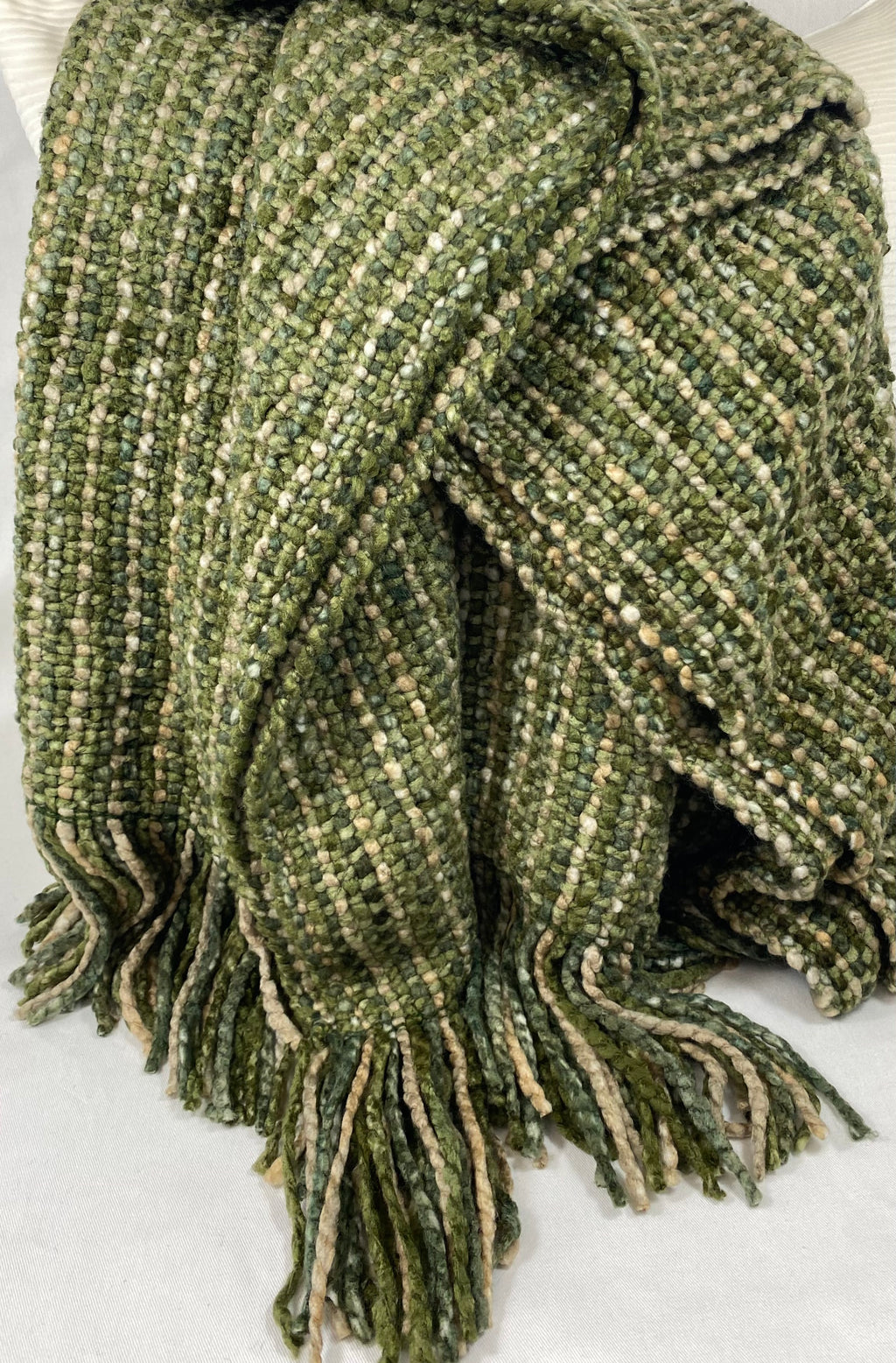 Luxury Throw – 40" × 70" – Stria Loden