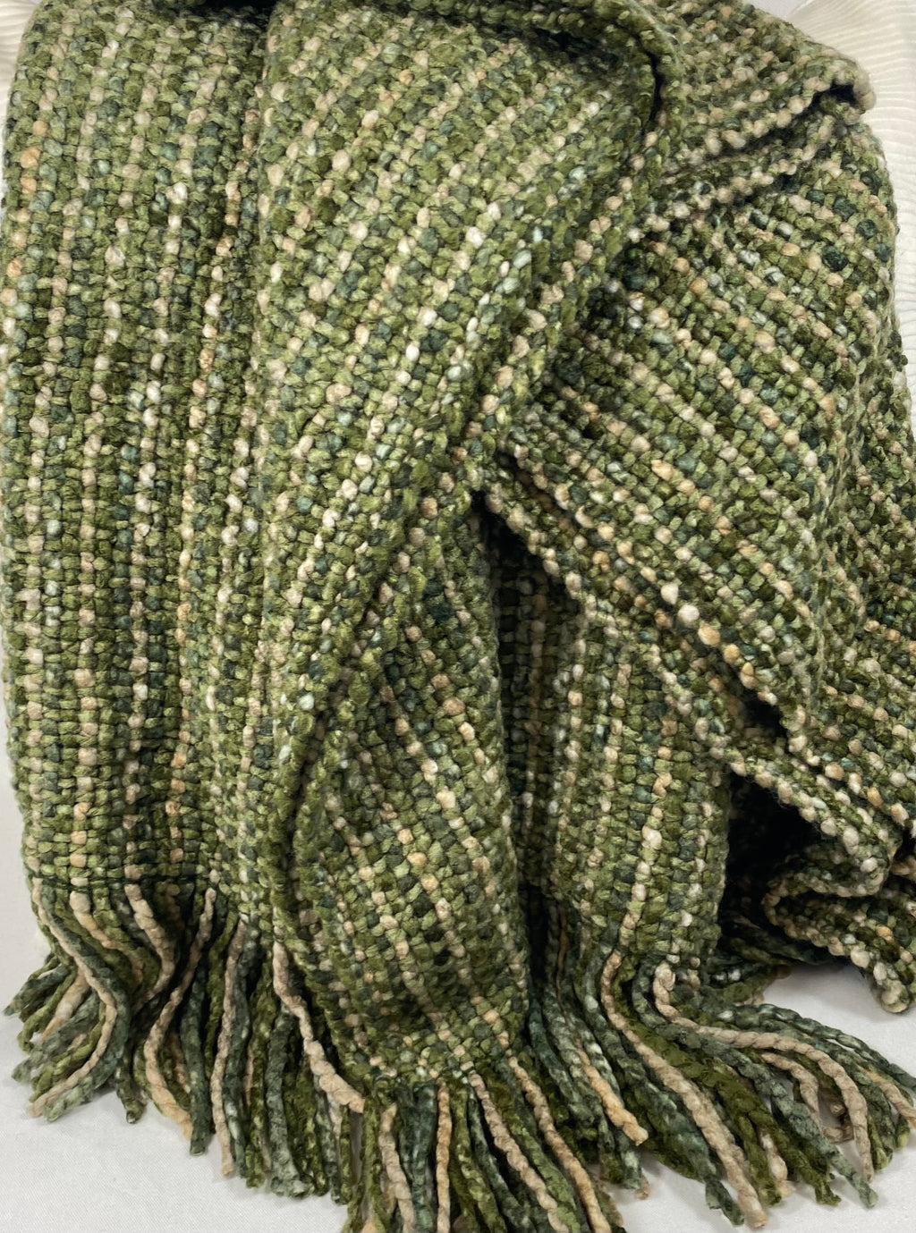 Luxury Throw – 40" × 70" – Stria Loden