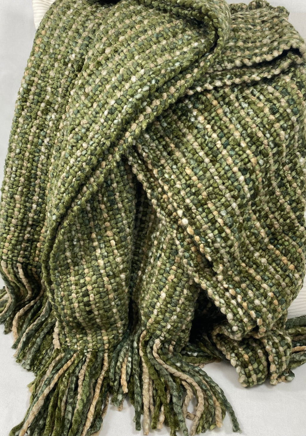 Luxury Throw – 40" × 70" – Stria Loden
