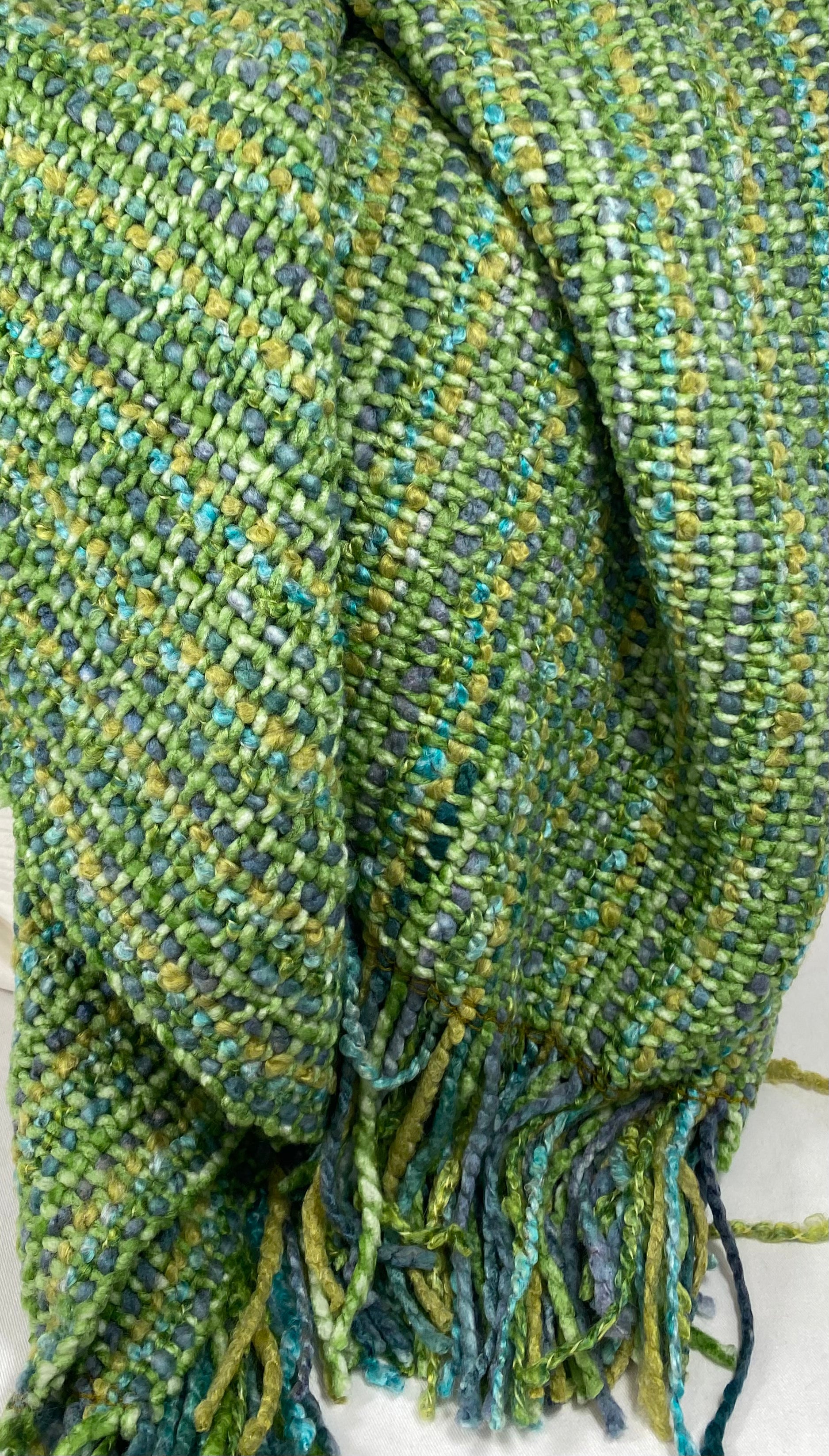 Luxury Throw – 40" × 70" – Stria Springtime